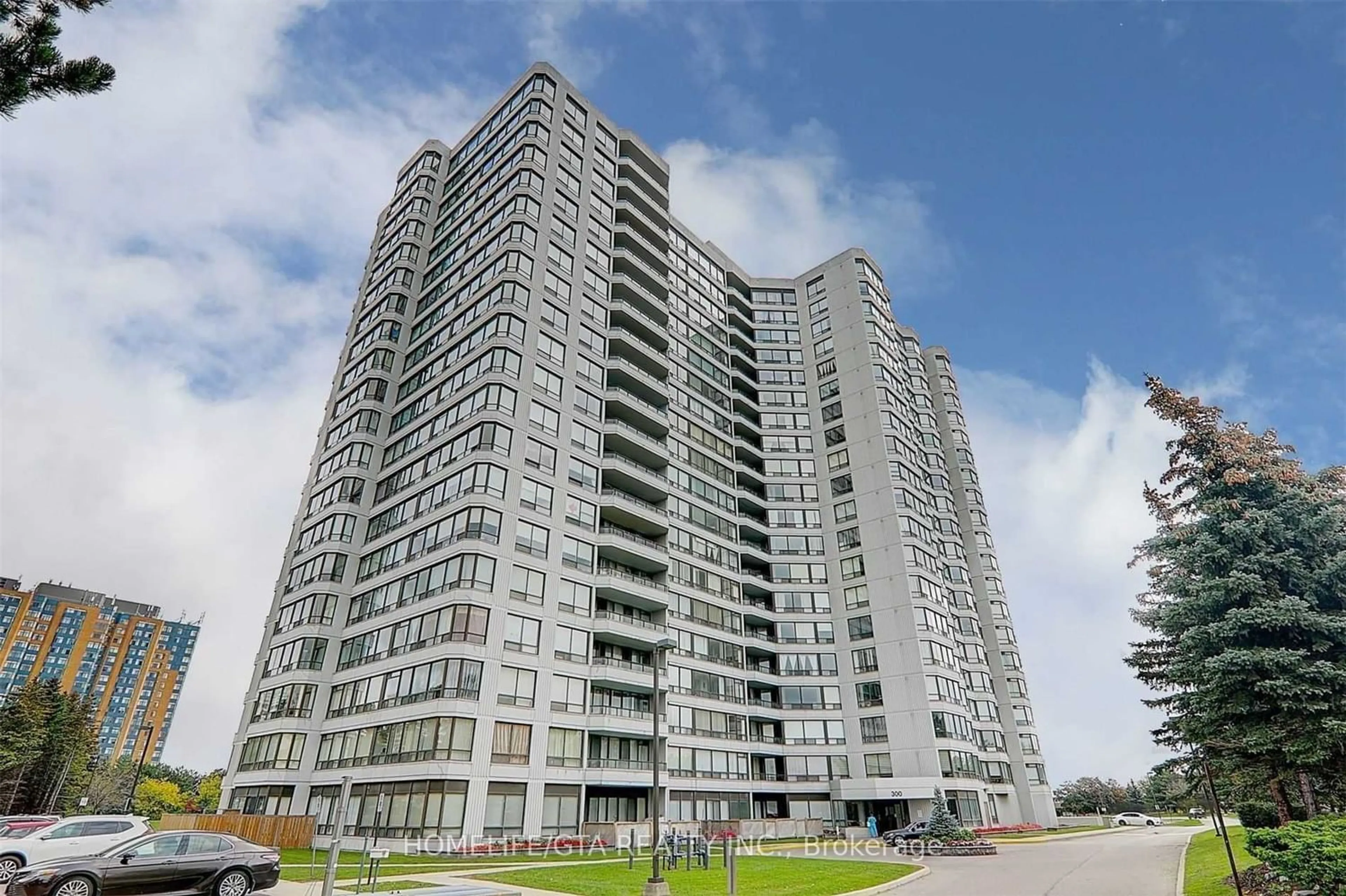 A pic from exterior of the house or condo for 300 Alton Towers Circ #404, Toronto Ontario M1V 4X9