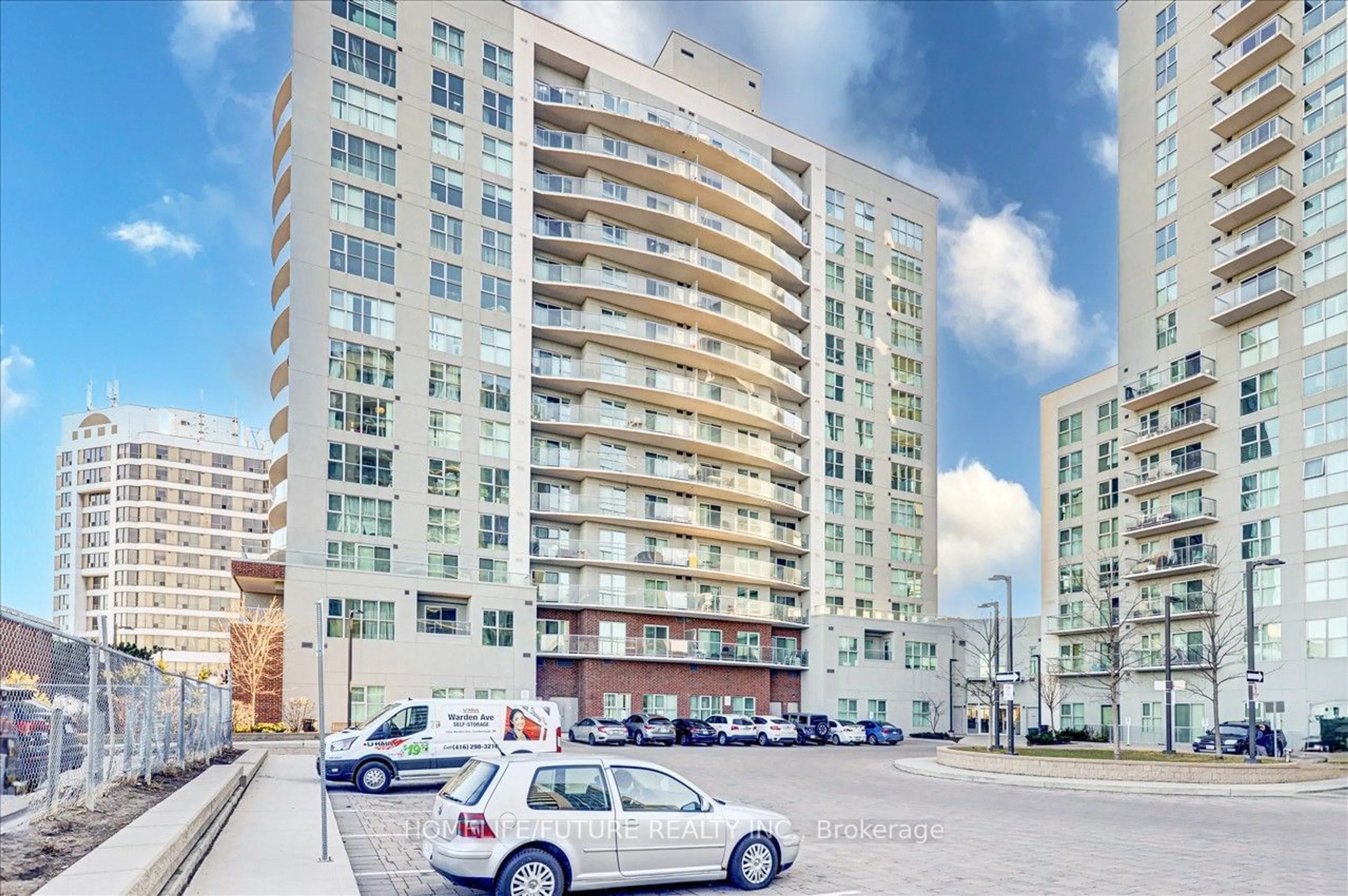 A pic from exterior of the house or condo for 2152 Lawrence Ave #1509, Toronto Ontario M1R 0B5