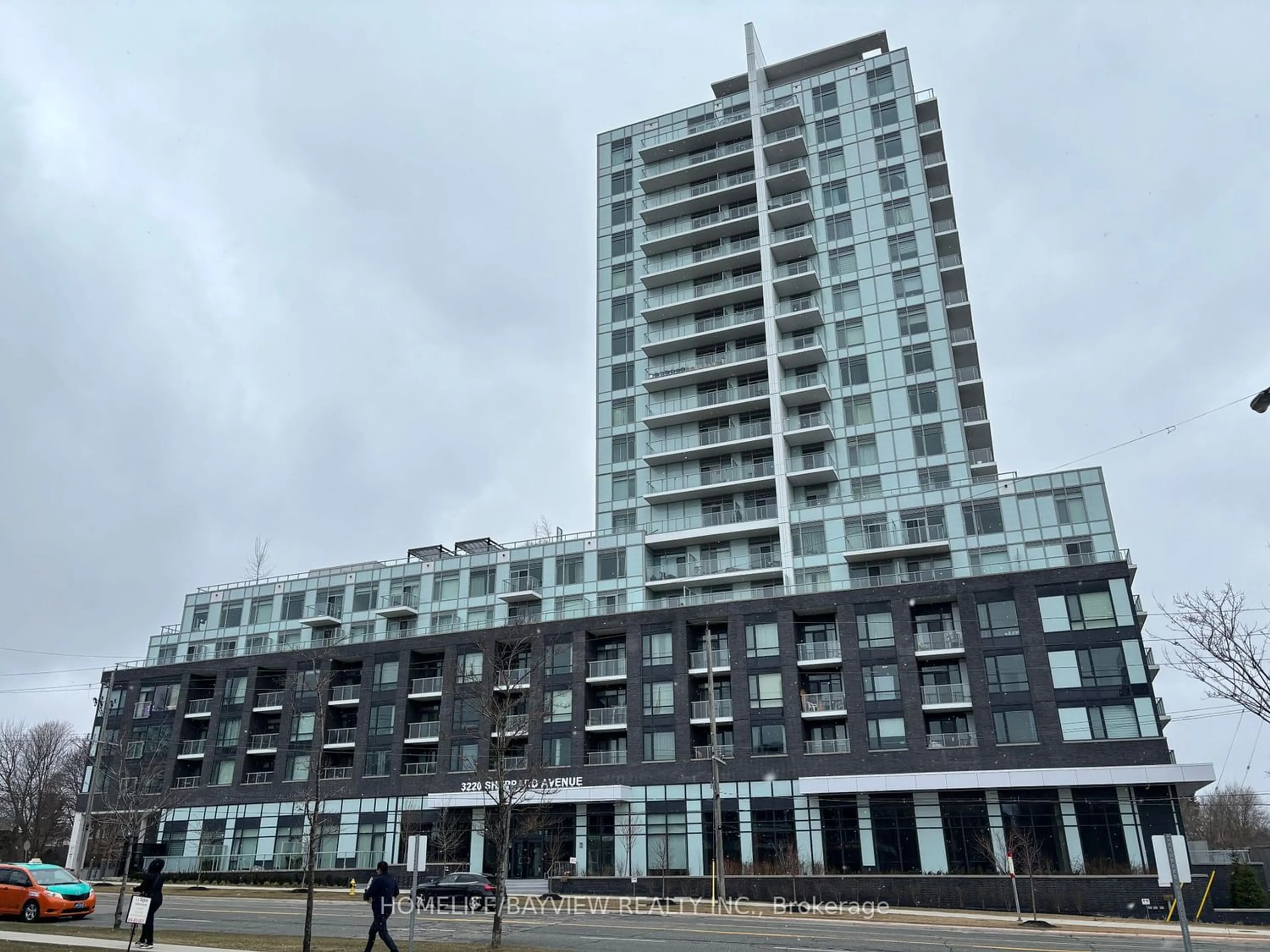 A pic from exterior of the house or condo for 3220 Sheppard Ave #615, Toronto Ontario M1T 0B7