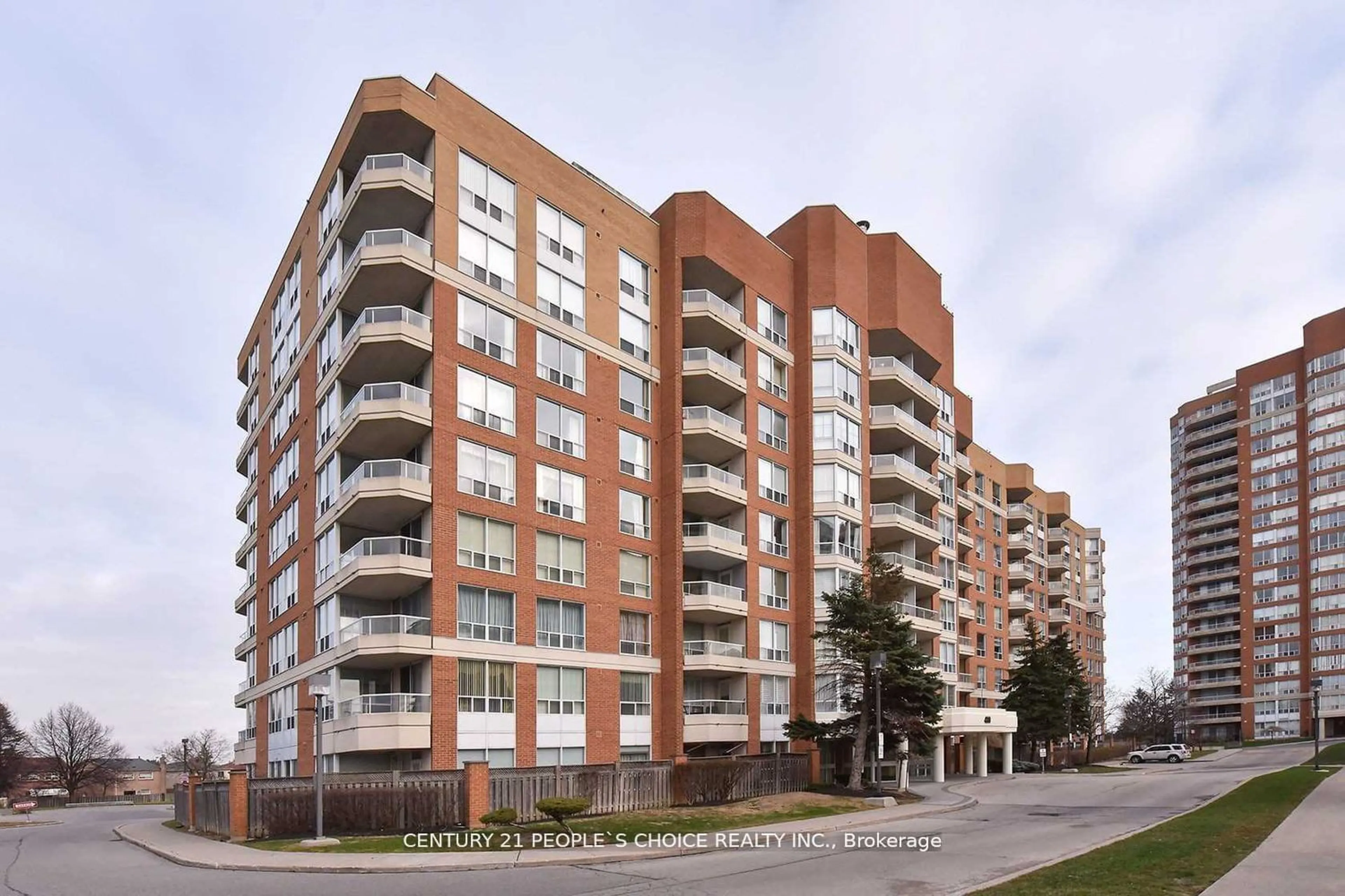 A pic from exterior of the house or condo for 480 Mclevin Ave #816, Toronto Ontario M1B 5N9