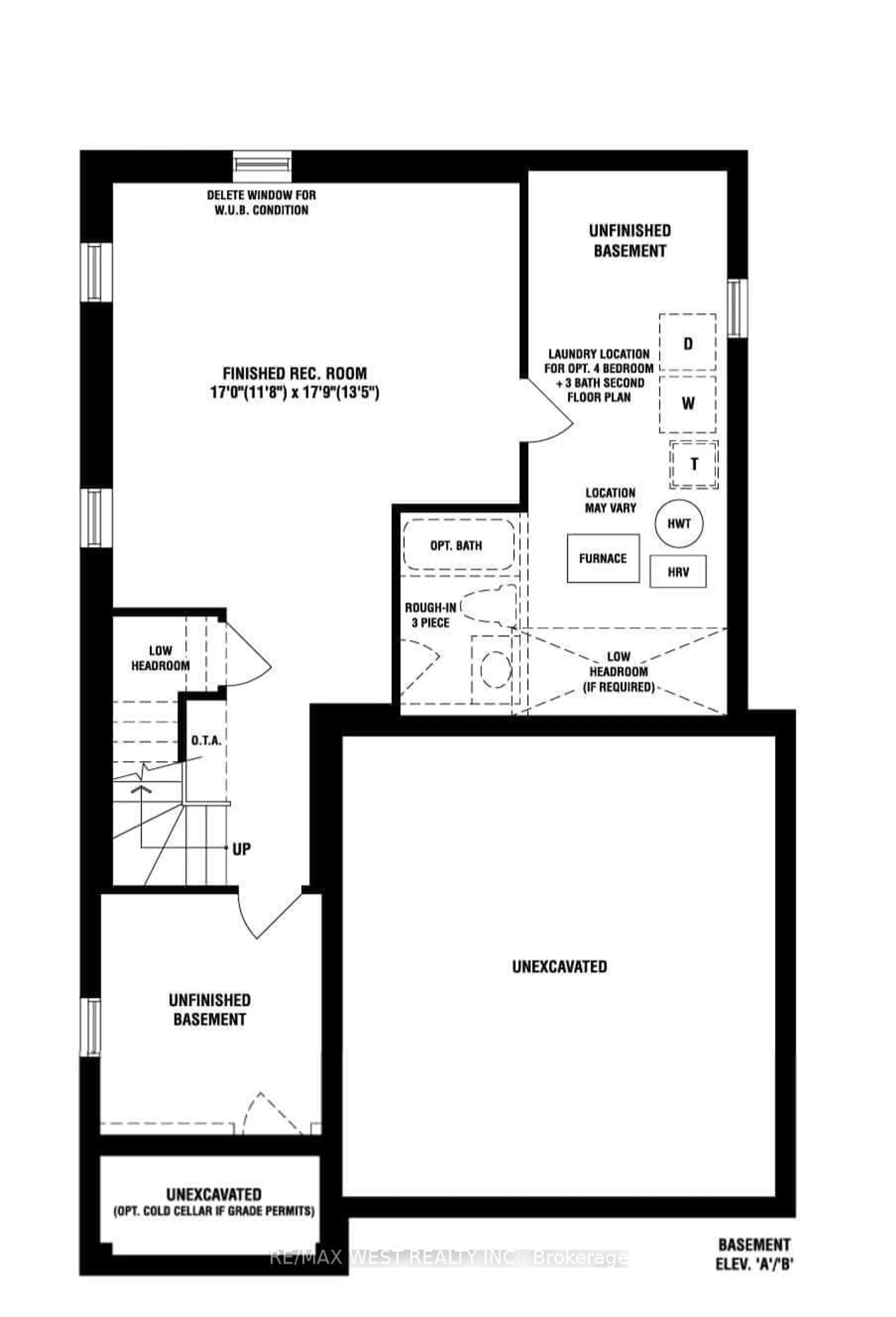 Floor plan for 2091 Hallandale St, Oshawa Ontario L1H 8L7