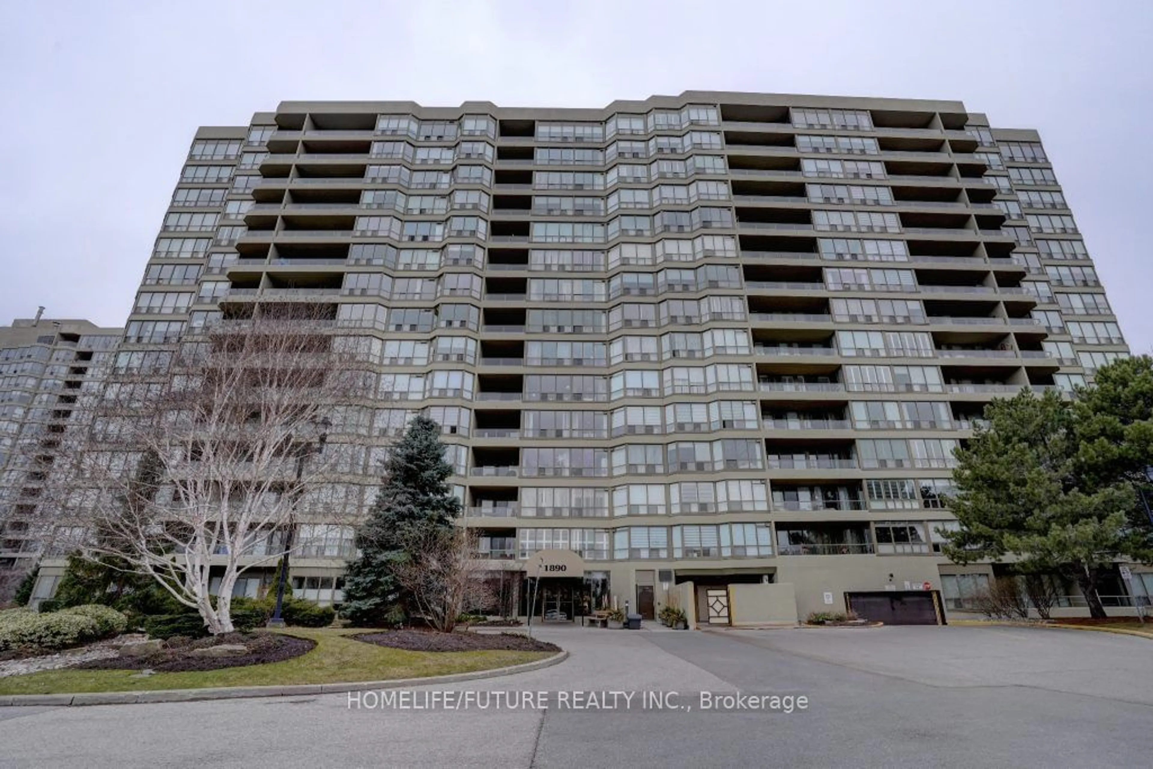 A pic from exterior of the house or condo for 1890 Valley Farm Rd #1509, Pickering Ontario L1V 6B4