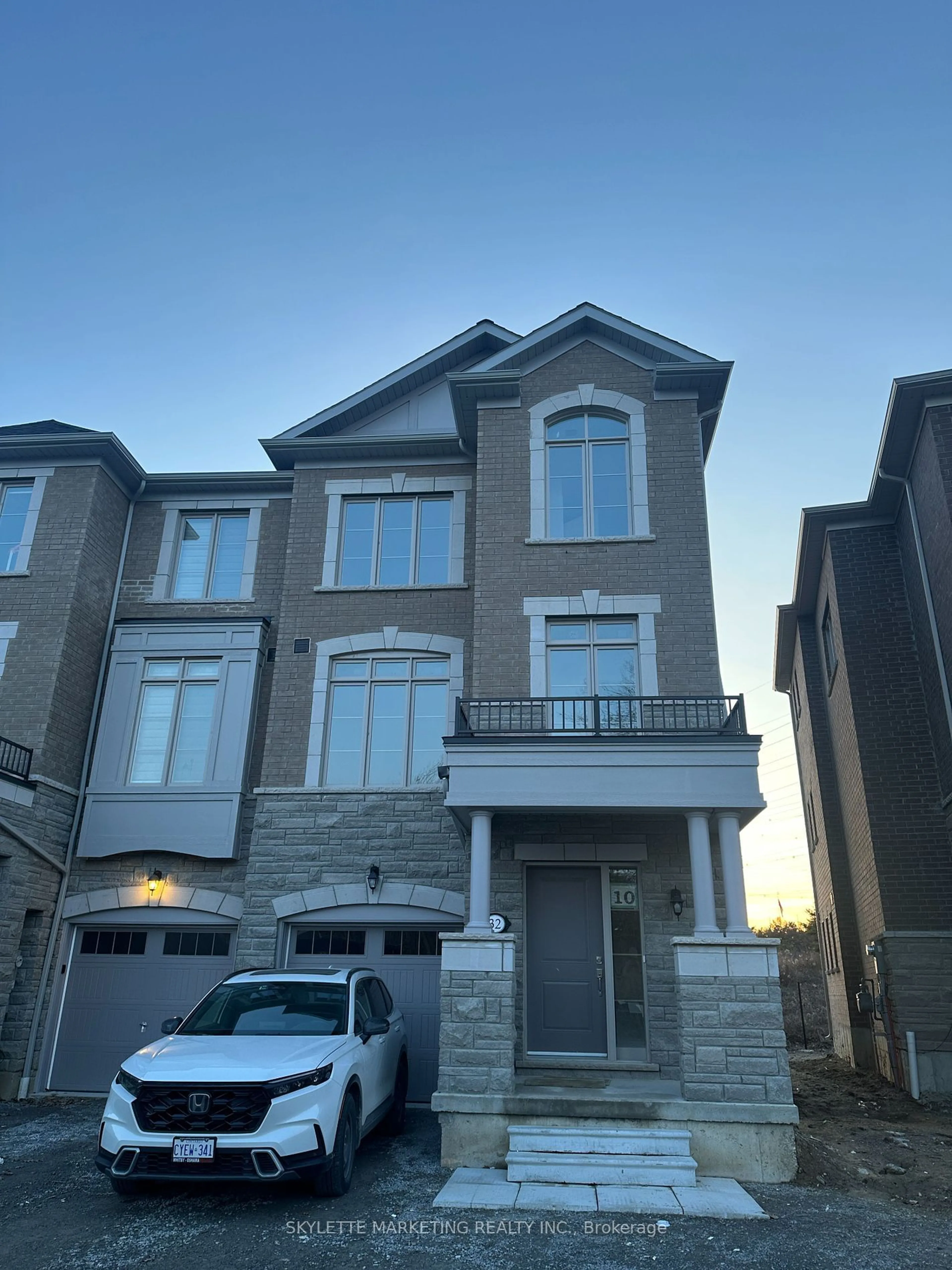 A pic from exterior of the house or condo for 32 Coote Crt #Lot #10, Ajax Ontario L1T 0P5