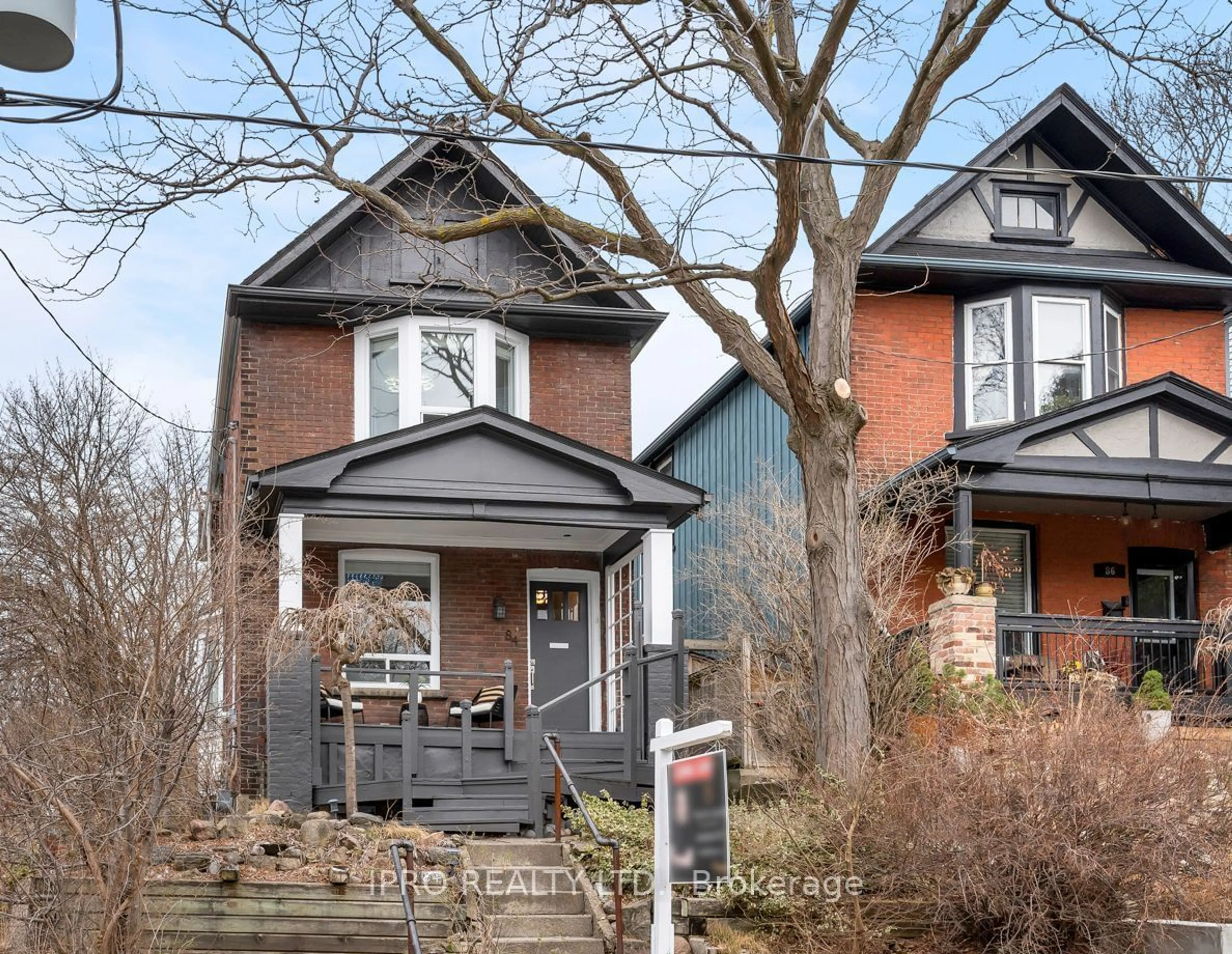 Frontside or backside of a home for 84 Boultbee Ave, Toronto Ontario M4J 1B3