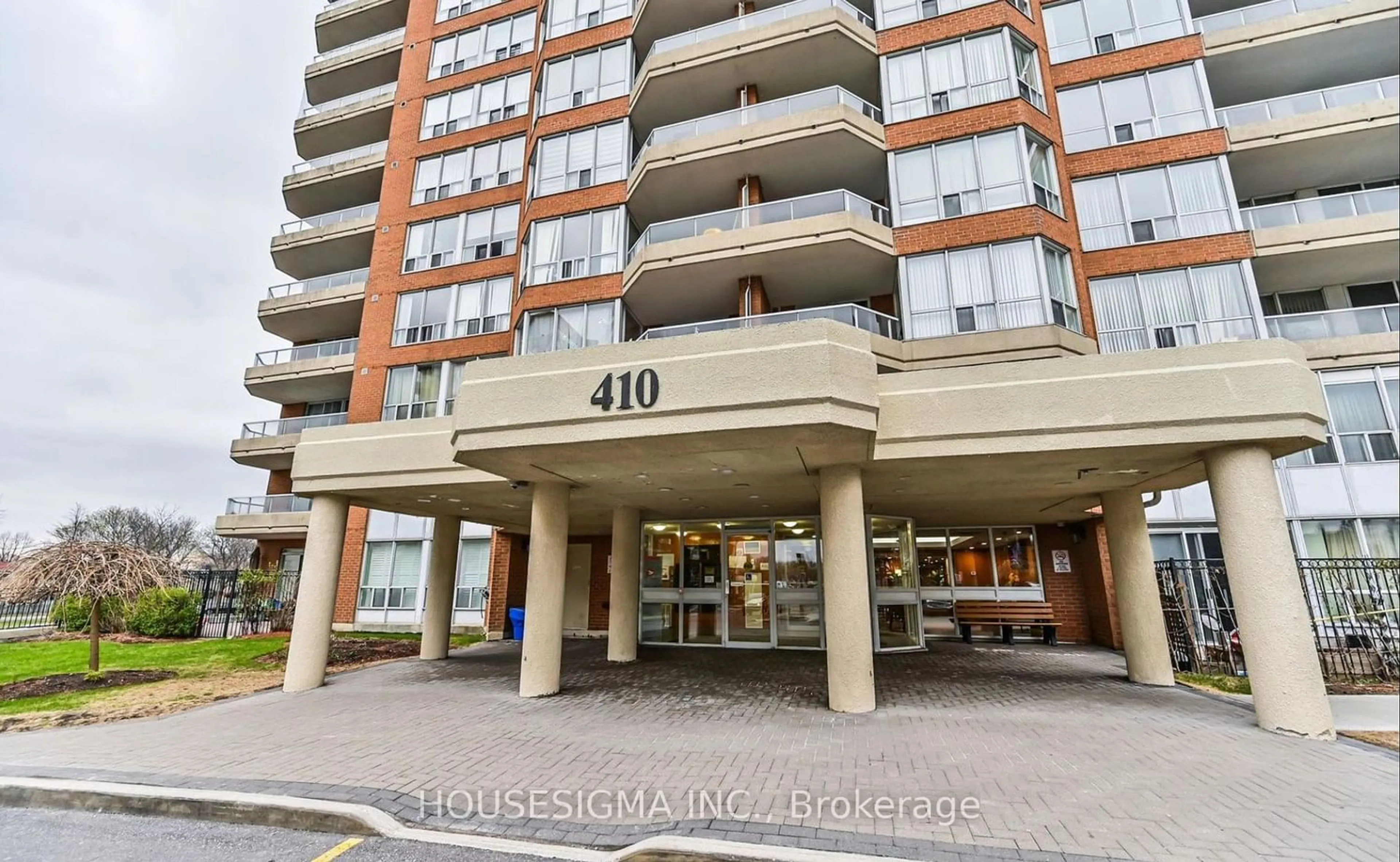 A pic from exterior of the house or condo for 410 Mclevin Ave #403, Toronto Ontario M1B 5J5