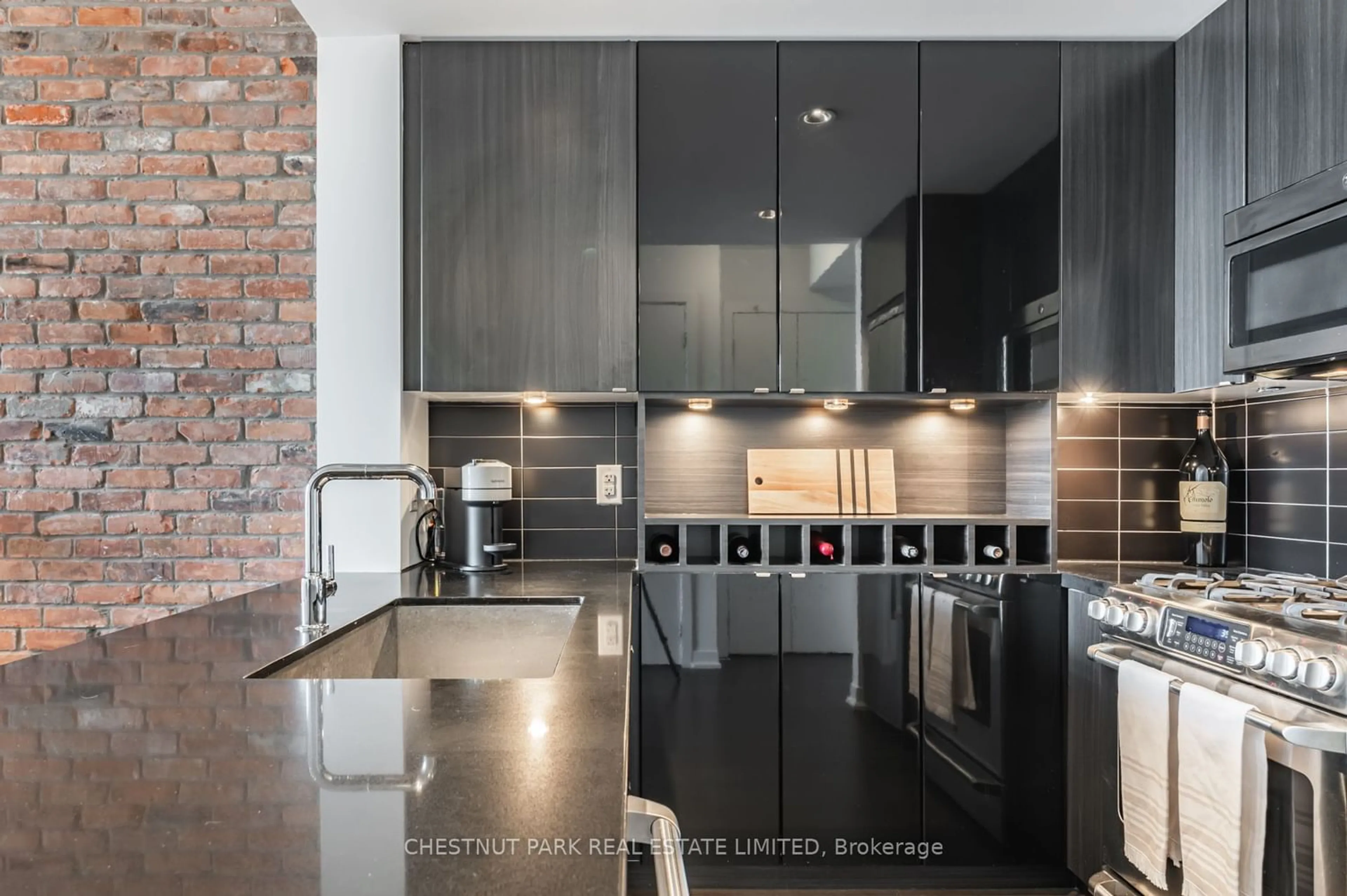 Contemporary kitchen for 88 Colgate Ave #402, Toronto Ontario M4M 0A6