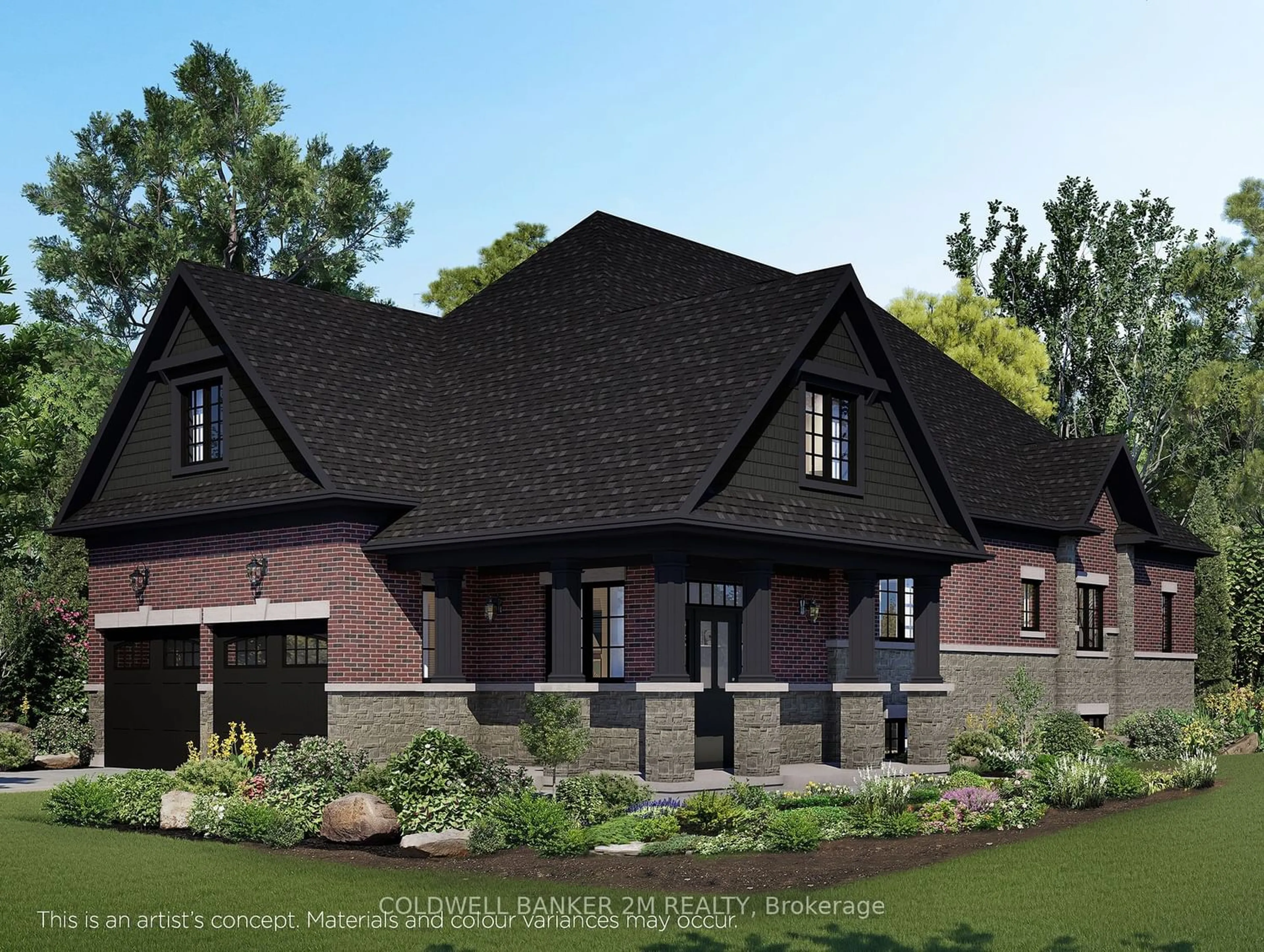 Home with brick exterior material for 10 St. Augustine Dr, Whitby Ontario L1M 0L7