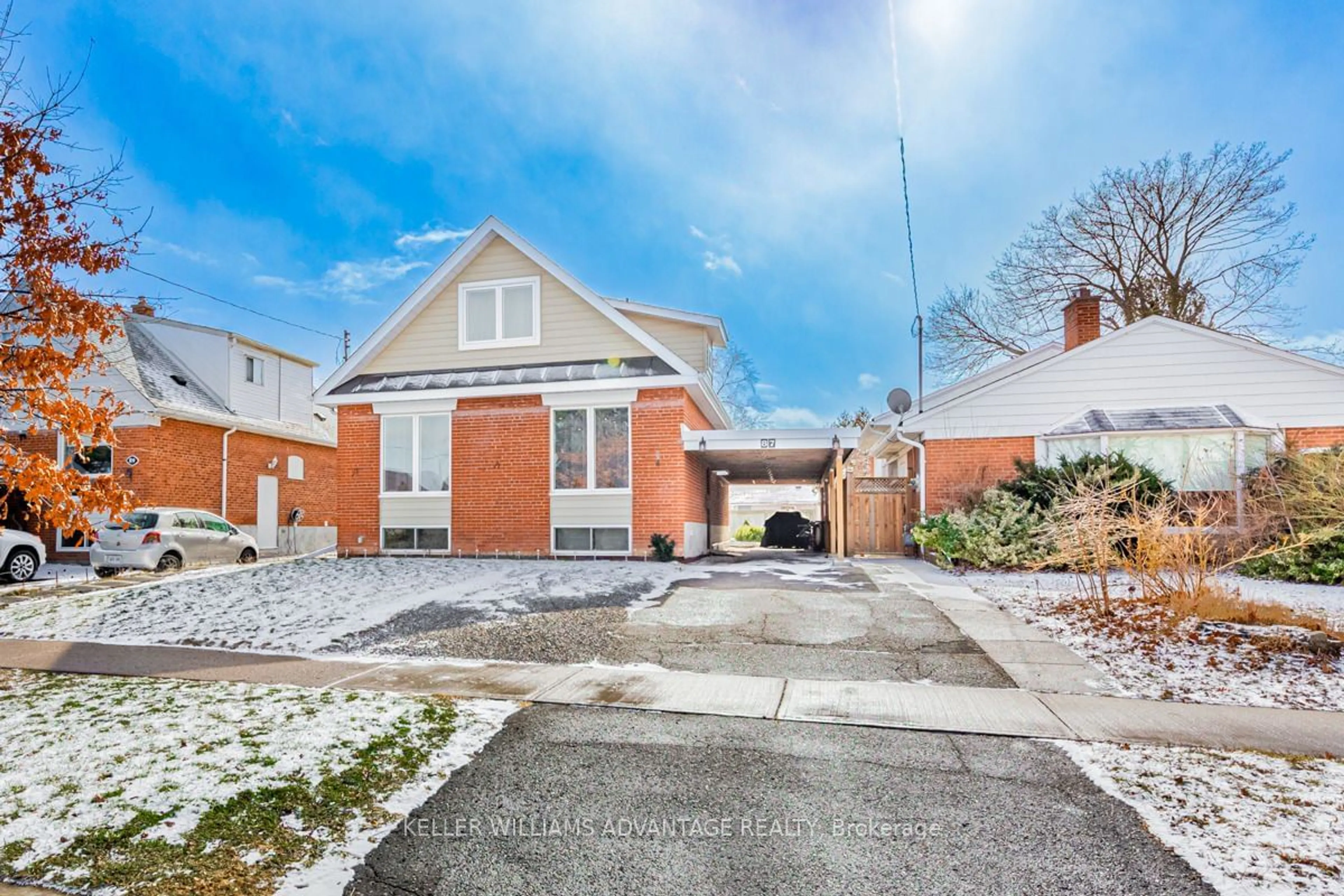 Frontside or backside of a home for 87 Merryfield Dr, Toronto Ontario M1P 1K3