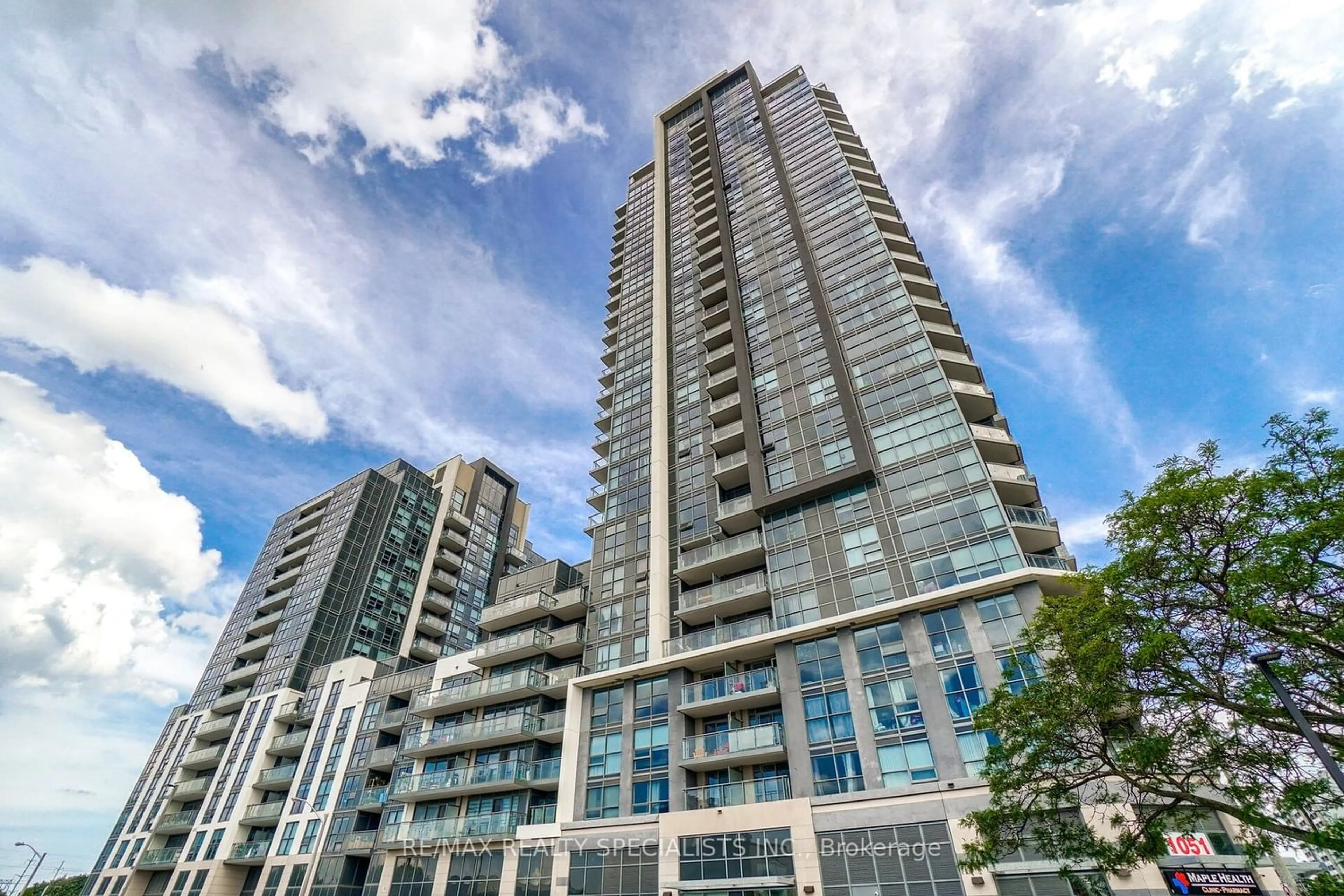 Balcony in the apartment for 30 Meadowglen Pl #1609, Toronto Ontario M1G 0A6
