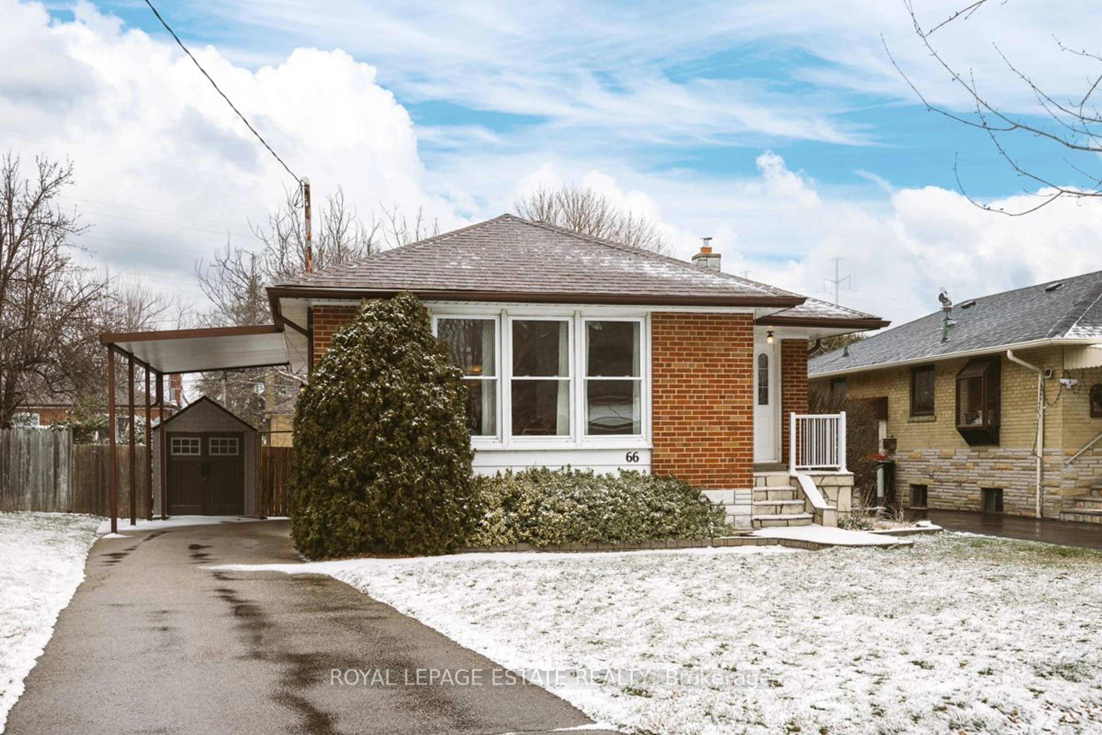 Home with brick exterior material for 66 Wantanopa Cres, Toronto Ontario M1H 2B4