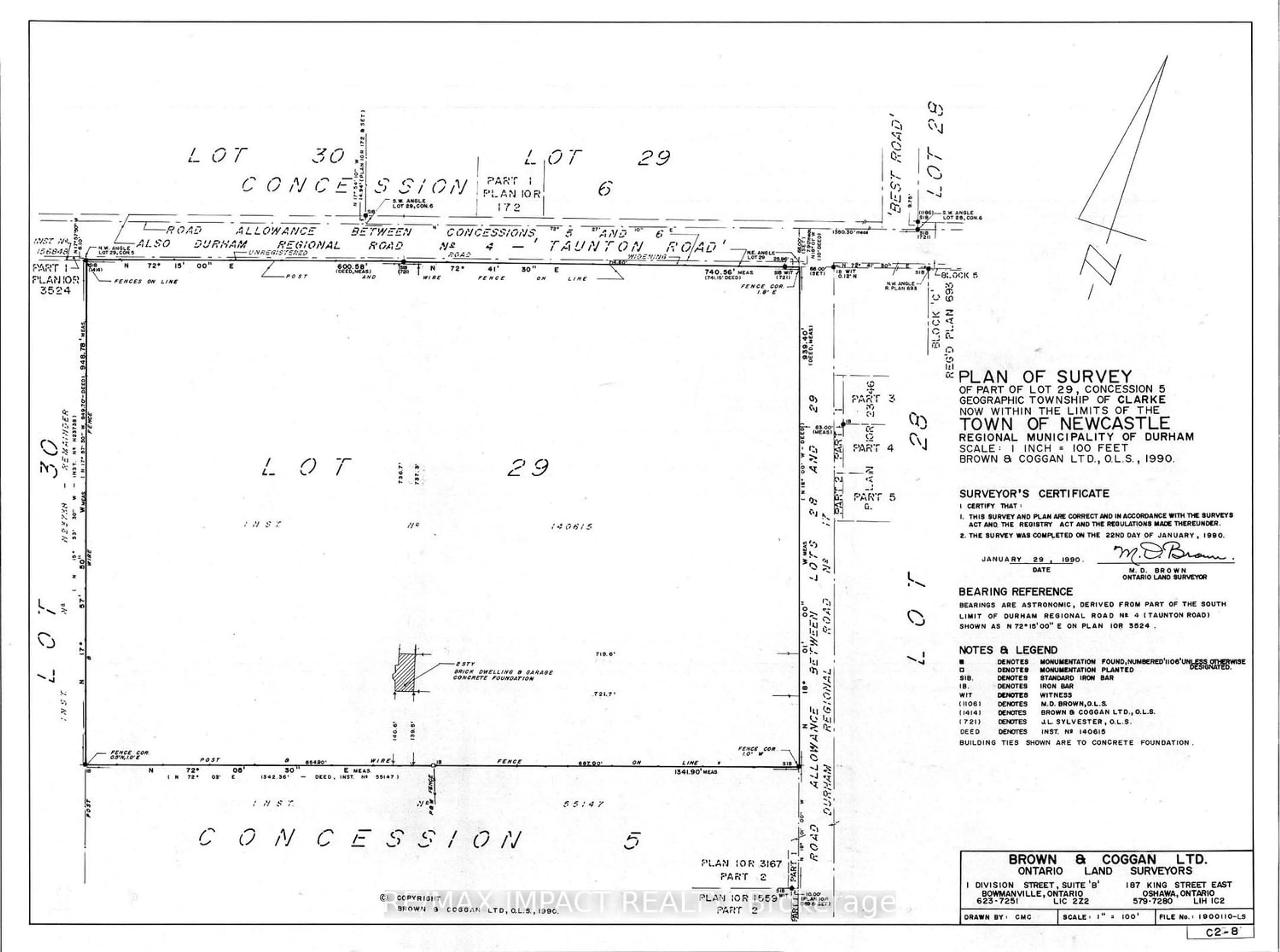 Floor plan for 5900 Main St, Clarington Ontario L0B 1M0