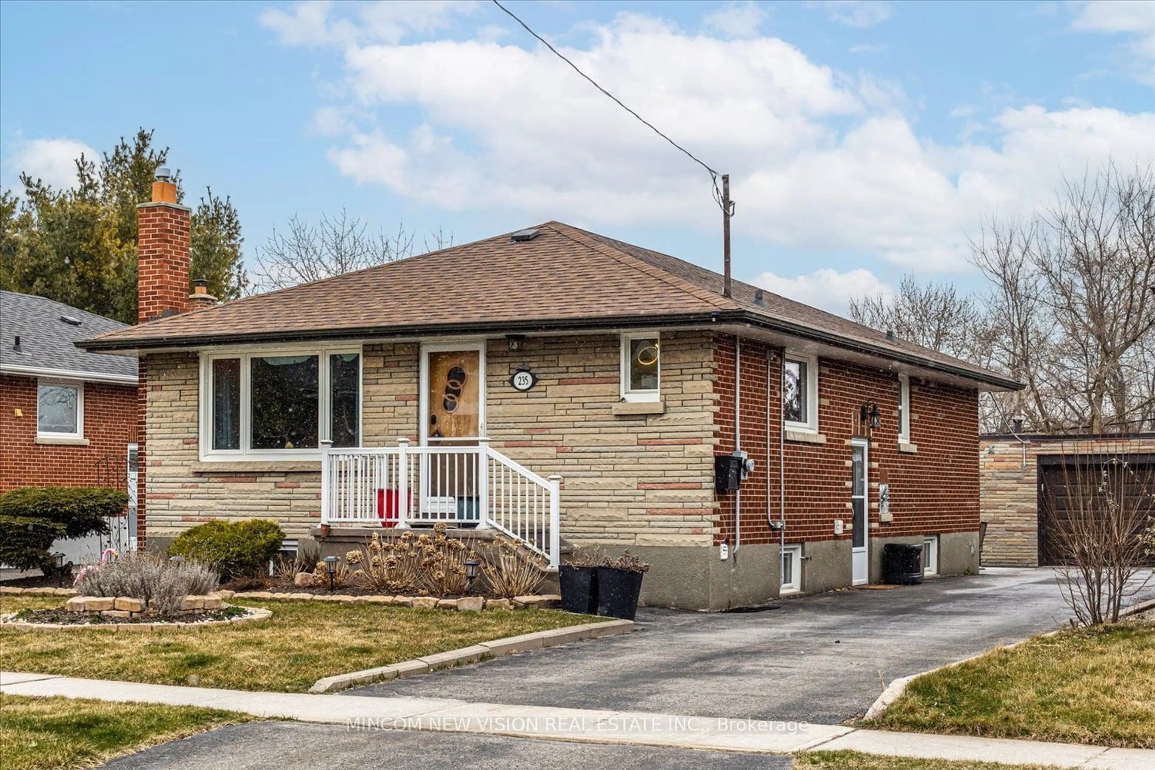 Home with brick exterior material for 235 Chadburn St, Oshawa Ontario L1H 5V5