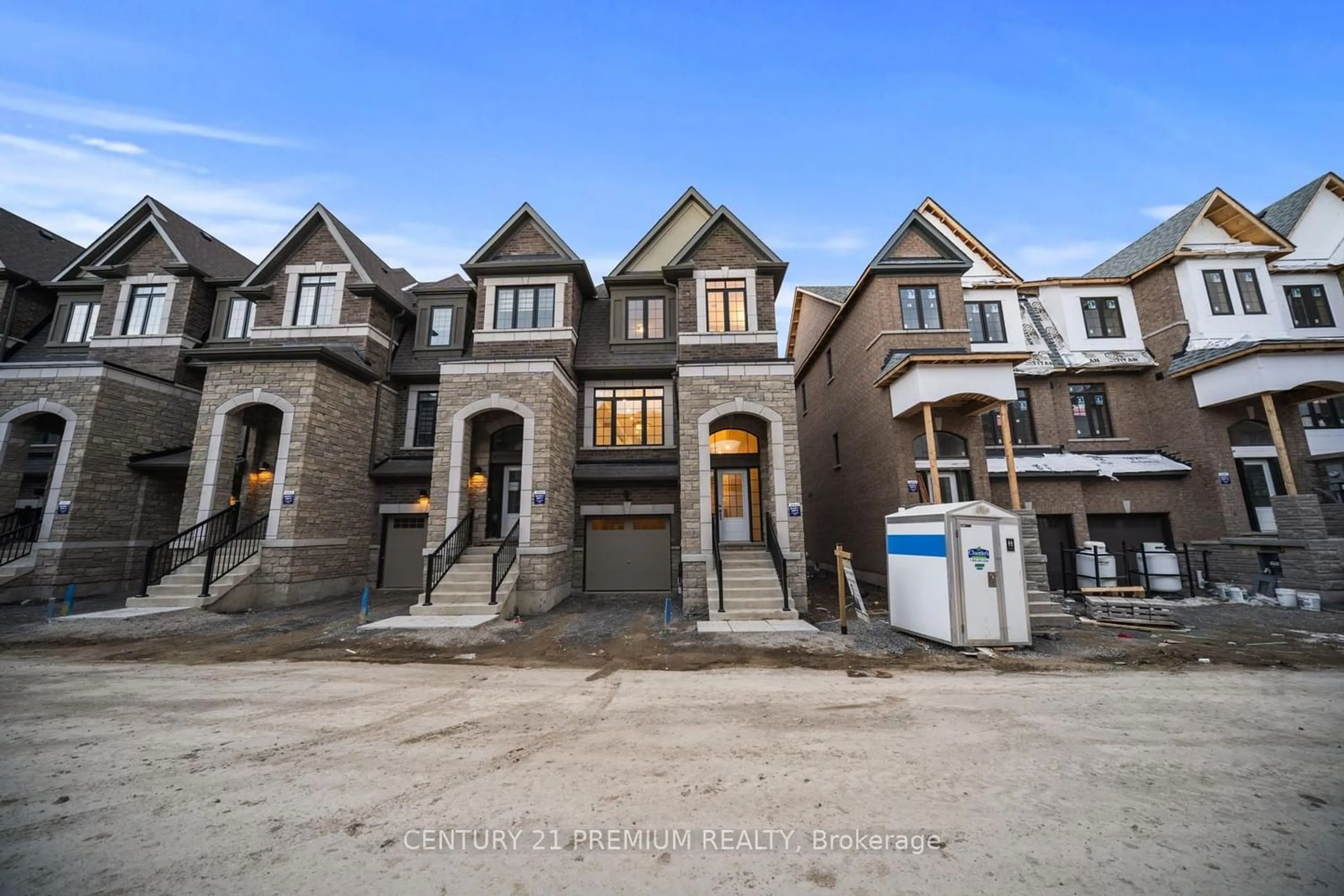 Home with stone exterior material for 16 Calloway Way, Whitby Ontario L1N 3W8
