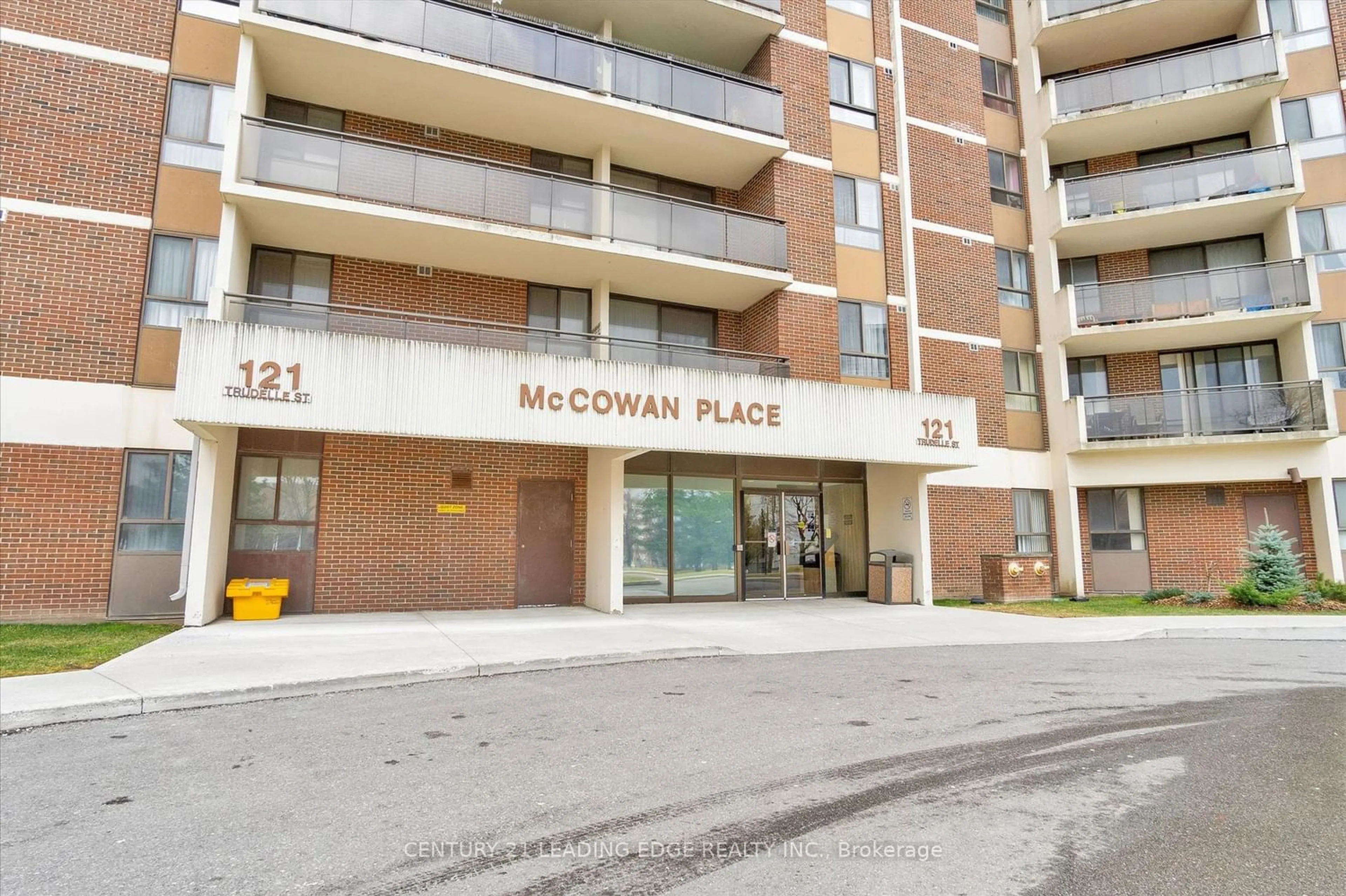 A pic from exterior of the house or condo for 121 Trudelle St #403, Toronto Ontario M1J 3K4