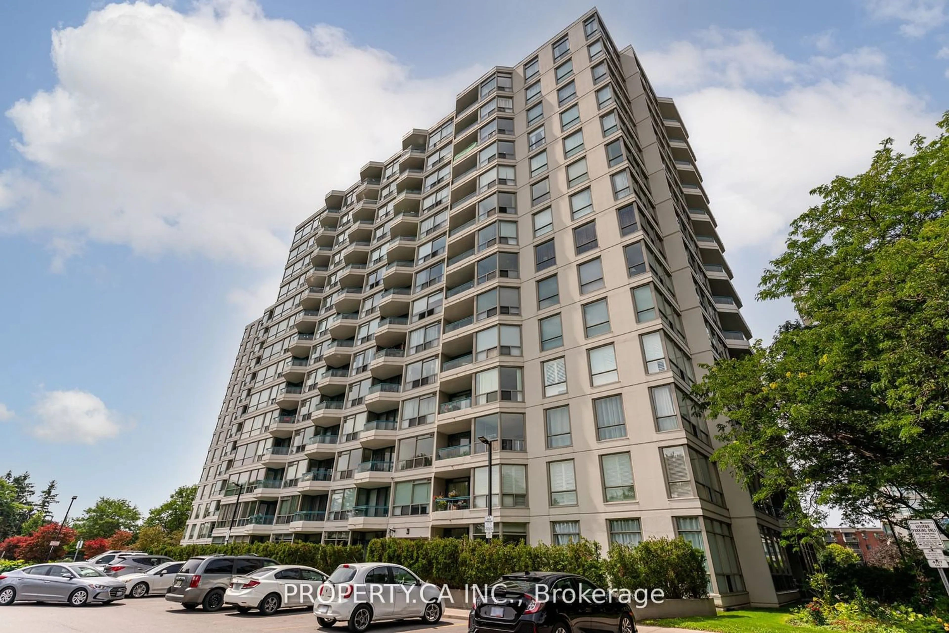 A pic from exterior of the house or condo for 4727 Sheppard Ave #608, Toronto Ontario M1S 5B3