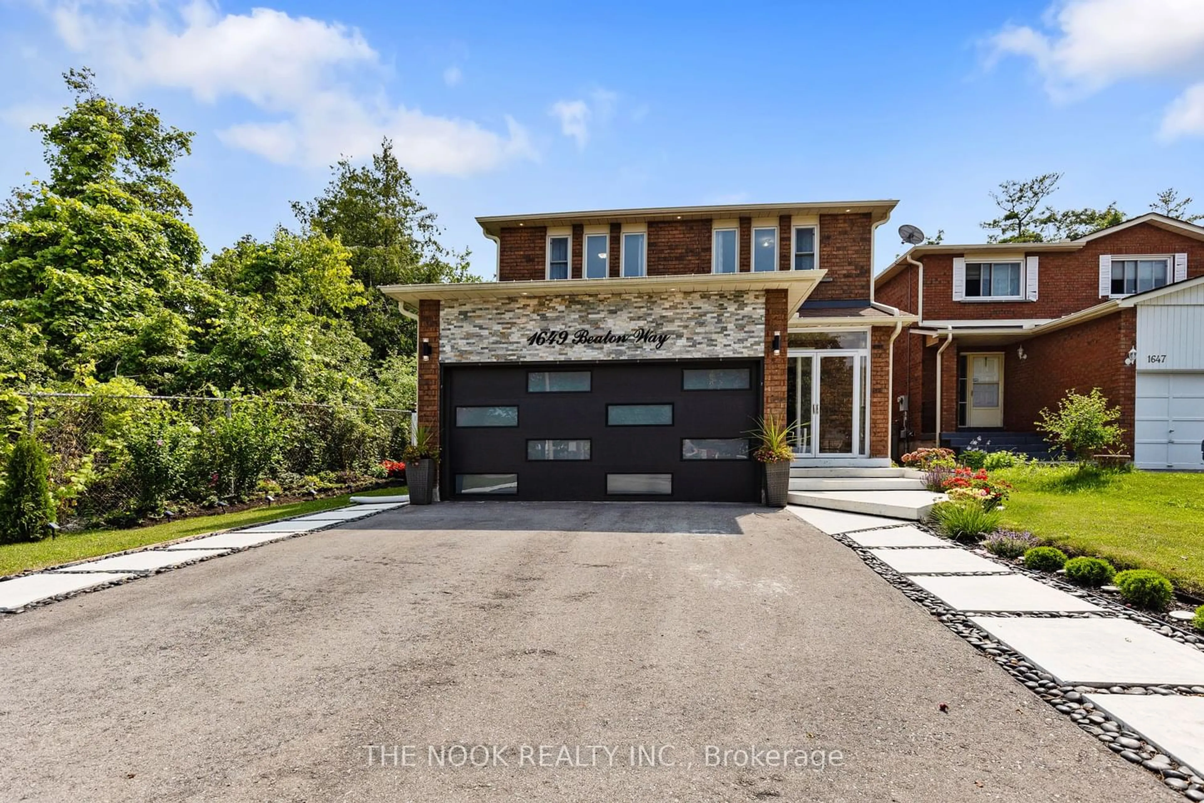Home with brick exterior material for 1649 Beaton Way, Pickering Ontario L1X 1X7