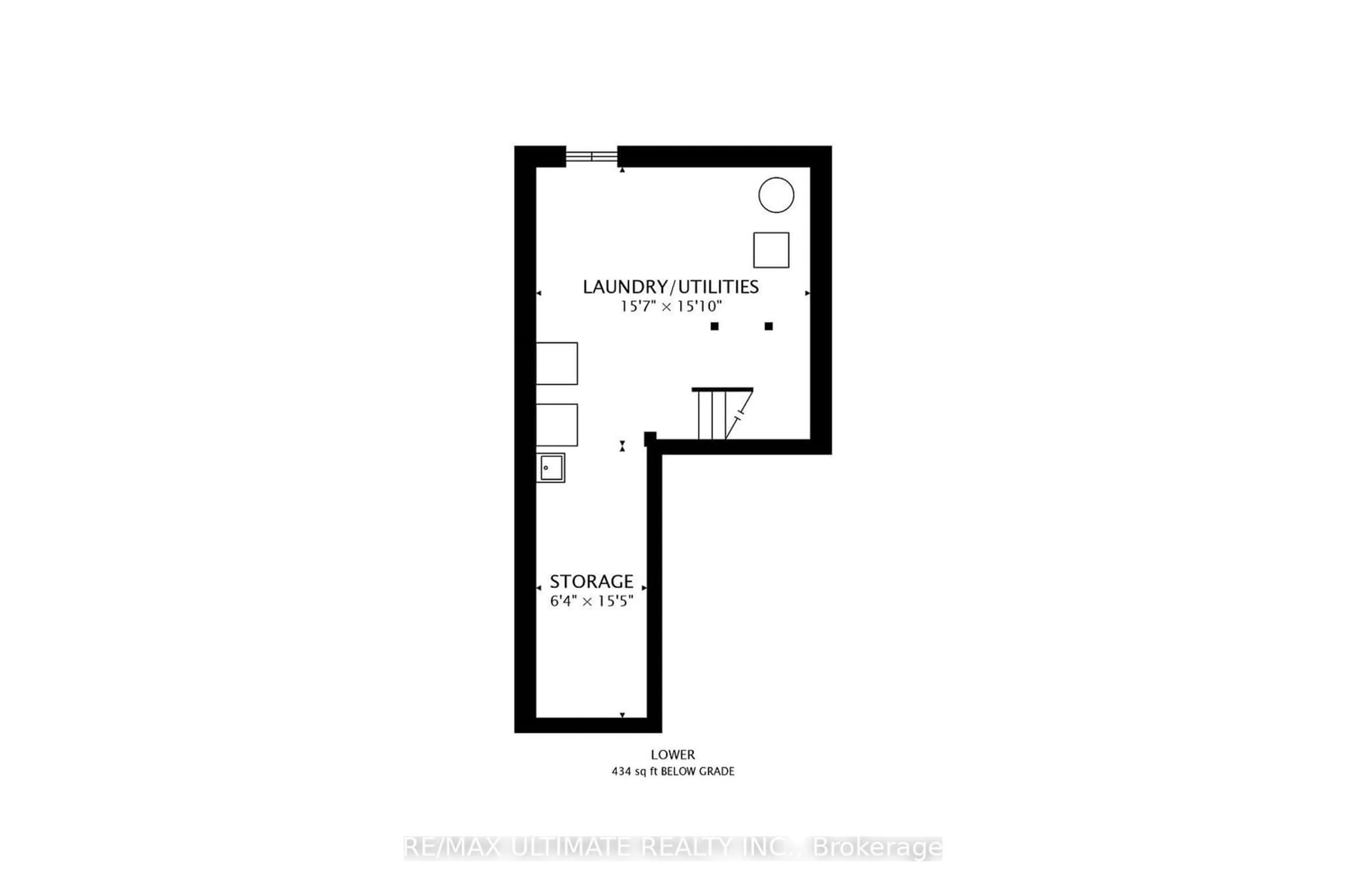 Floor plan for 487 Rossland Rd, Ajax Ontario L1Z 0K8