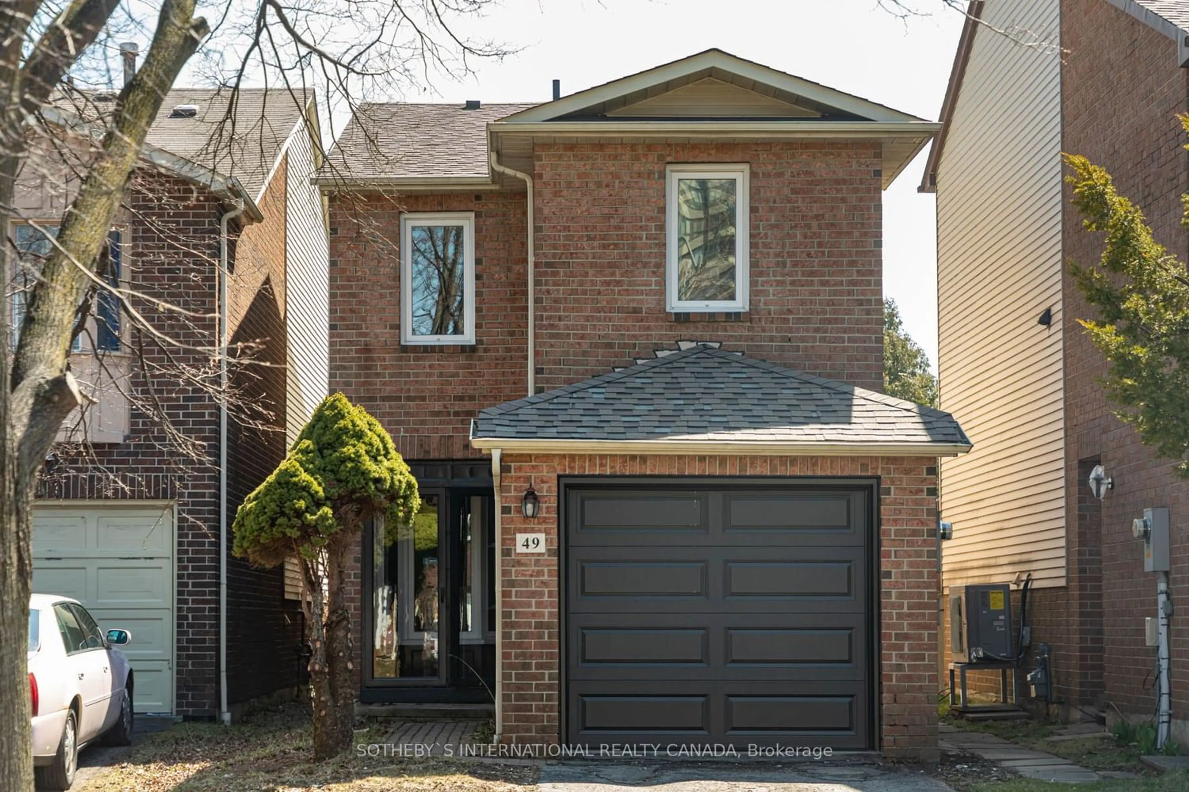 Home with brick exterior material for 49 Jordanroch Crt, Toronto Ontario M1W 3S9