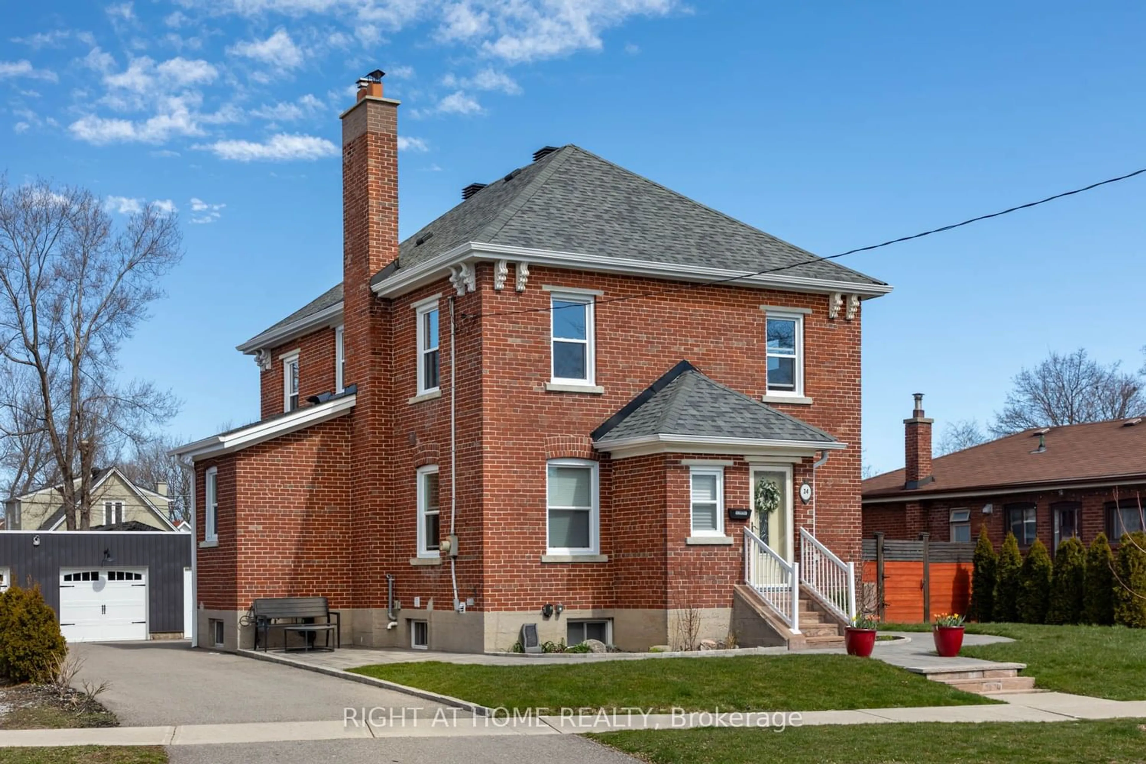 Home with brick exterior material for 34 Kecala Rd, Toronto Ontario M1P 1K6