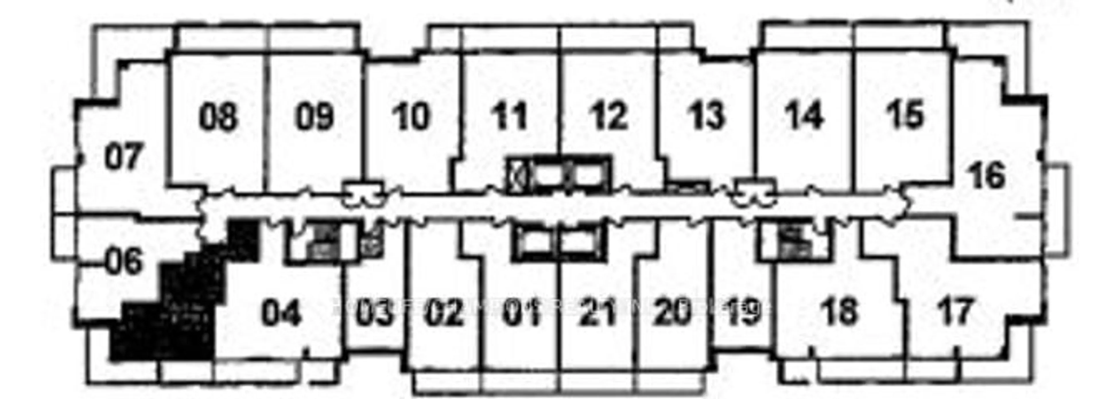 Floor plan for 2550 Simcoe St #2005, Oshawa Ontario L1L 0R5