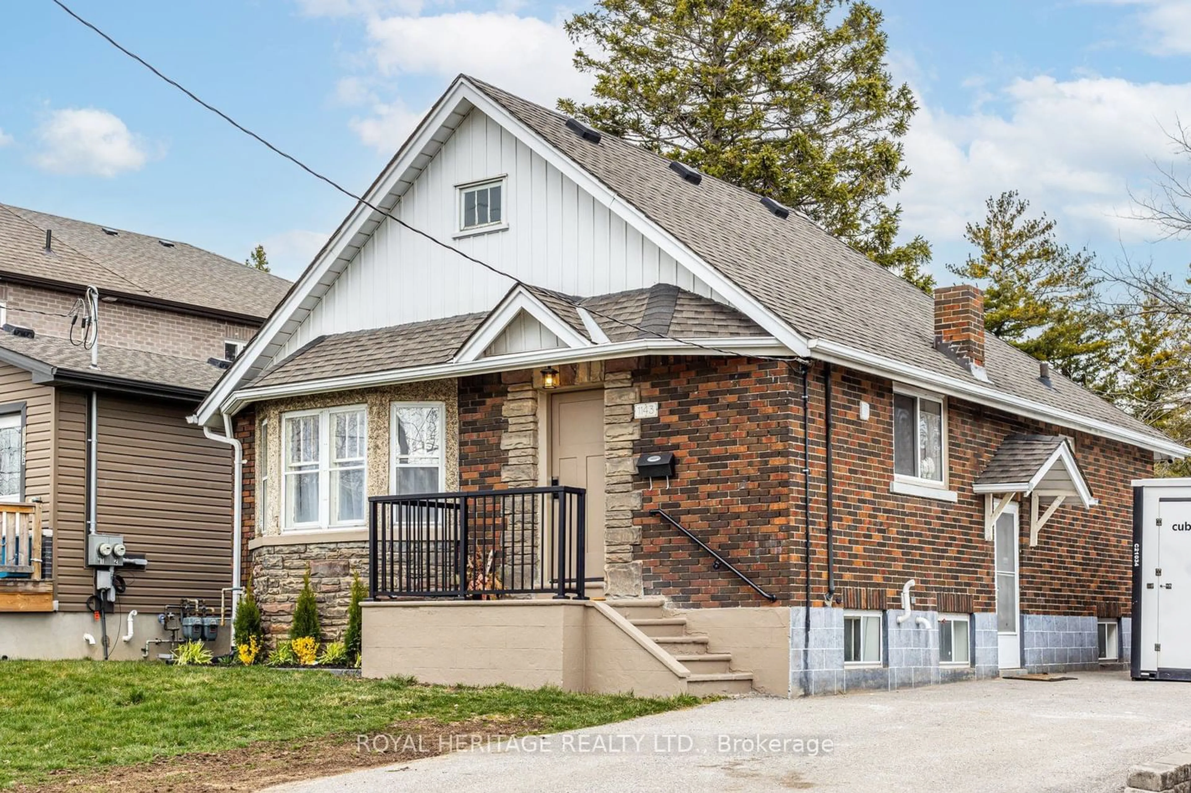 Frontside or backside of a home for 1143 Cedar St, Oshawa Ontario L1J 3R8