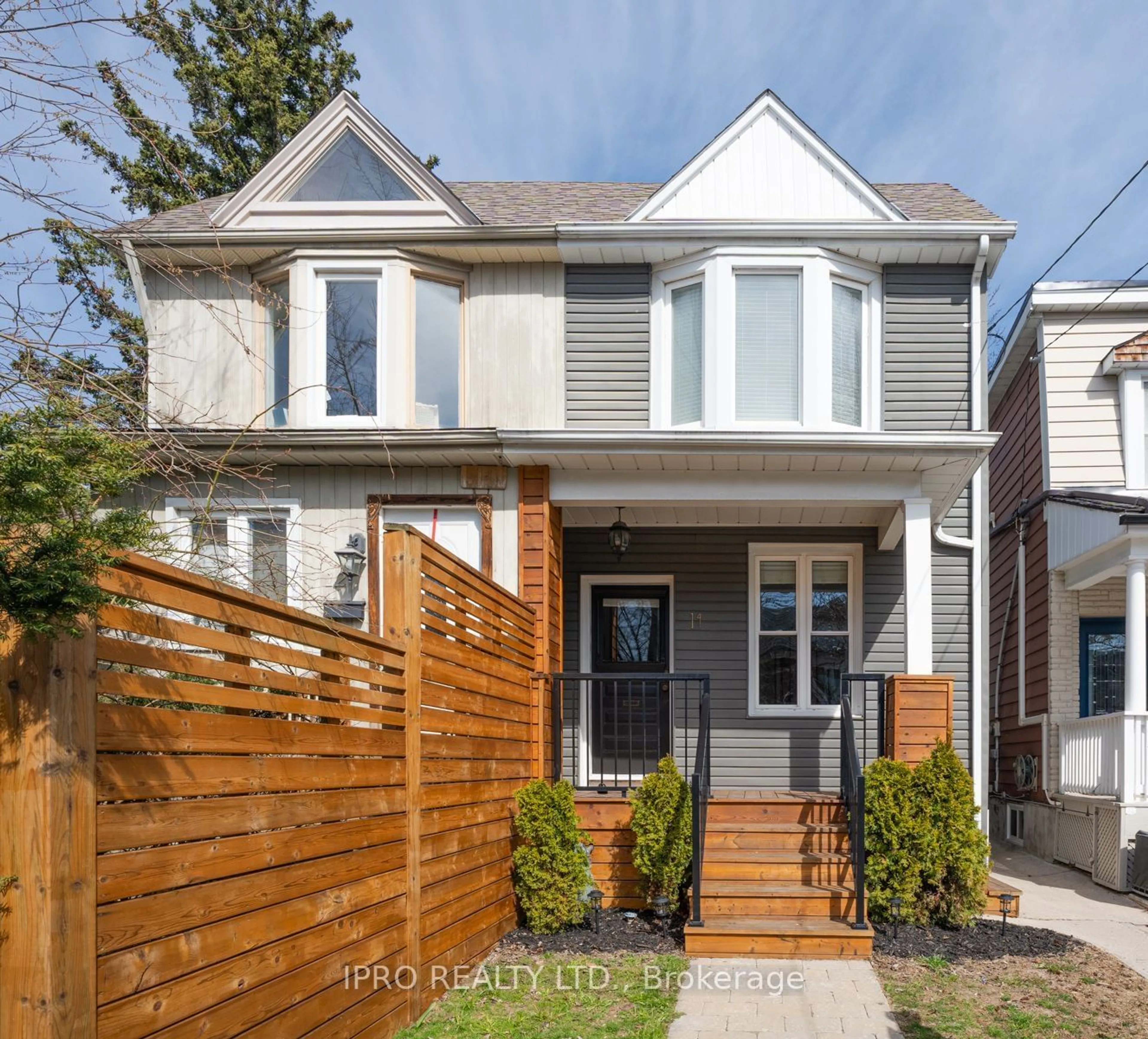 Frontside or backside of a home for 14 Shudell Ave, Toronto Ontario M4J 1C6
