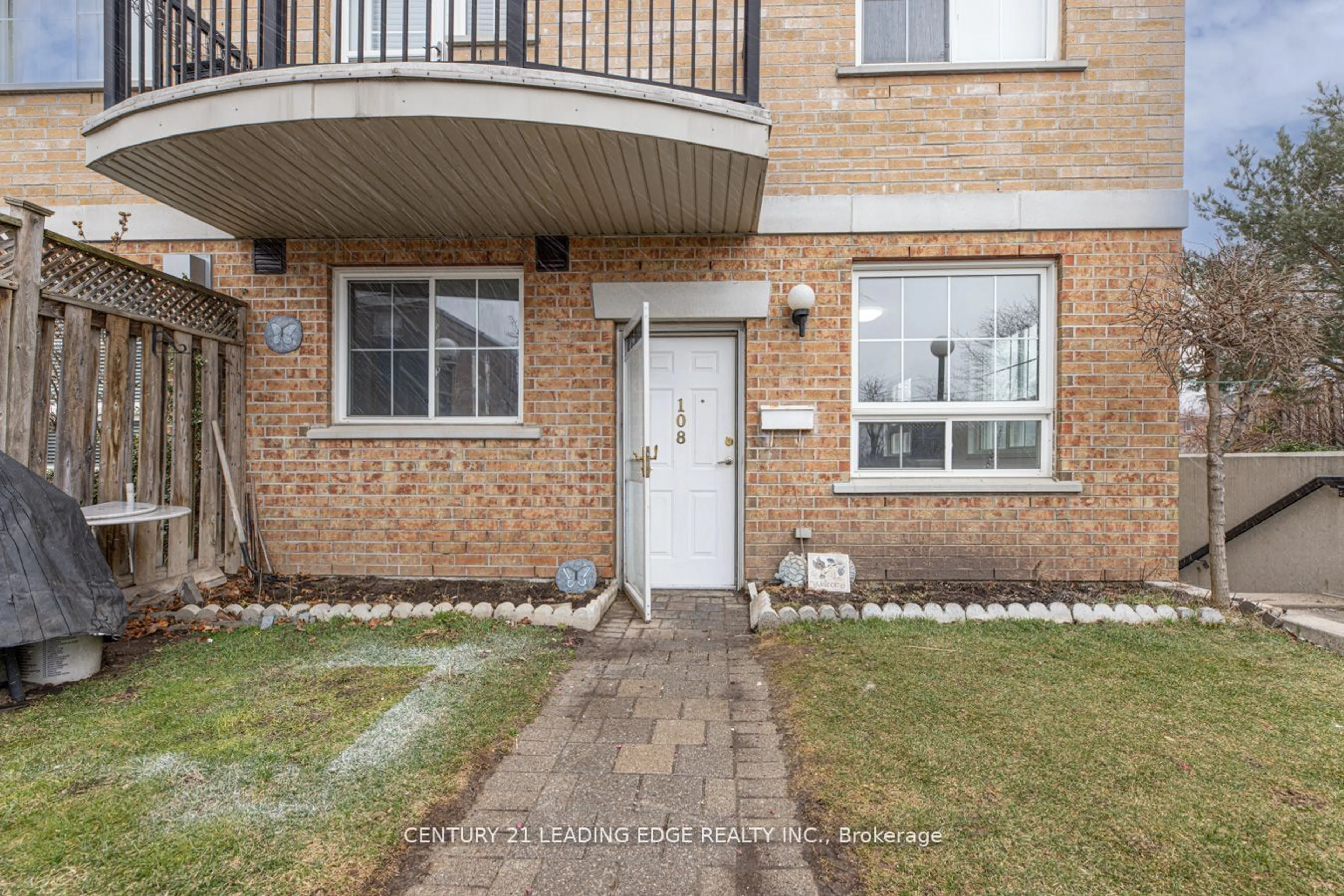 A pic from exterior of the house or condo for 1785 Eglinton Ave #108, Toronto Ontario M4A 2Y6