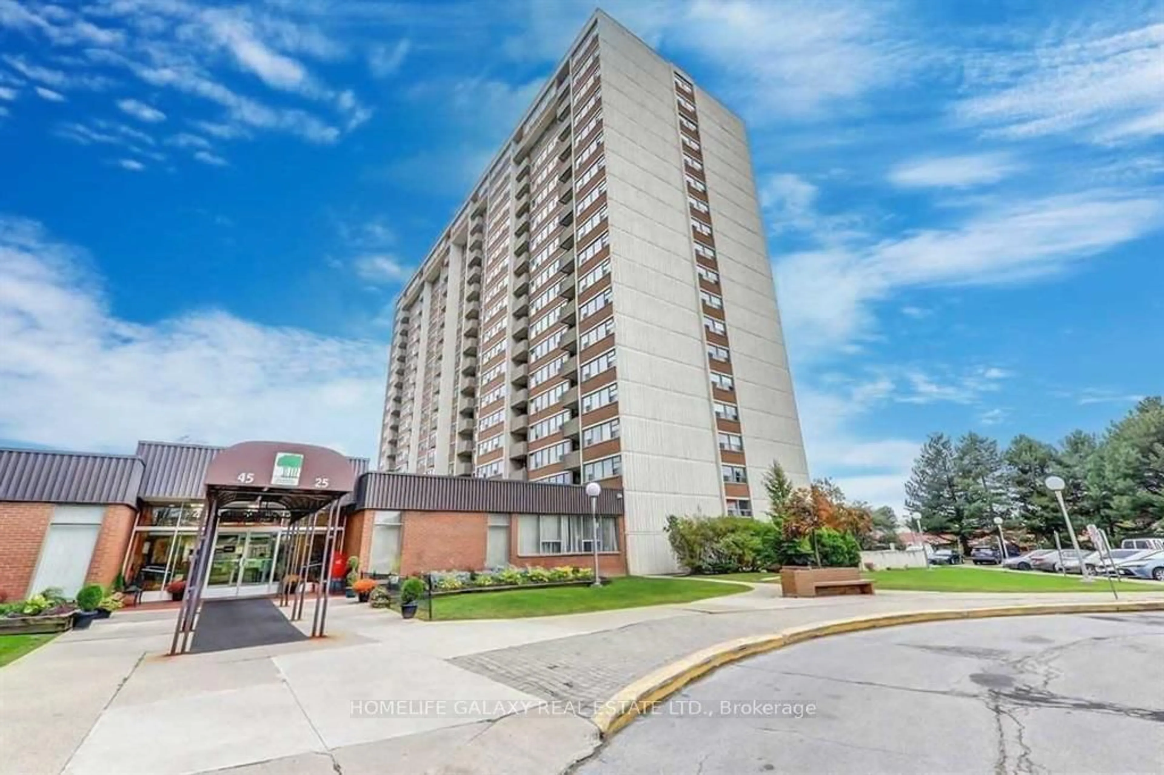 A pic from exterior of the house or condo for 25 Silver Springs Blvd #304, Toronto Ontario M1V 1M9