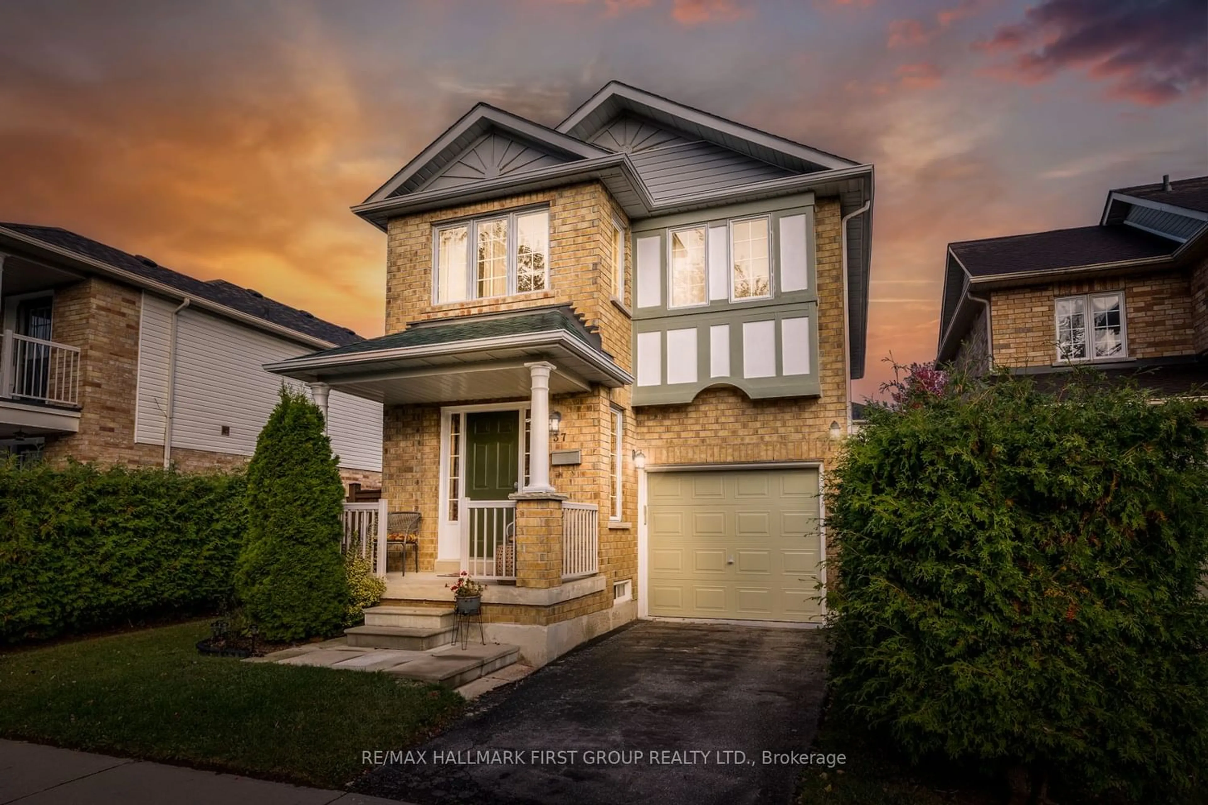 Frontside or backside of a home for 37 Hulley Cres, Ajax Ontario L1S 7N3