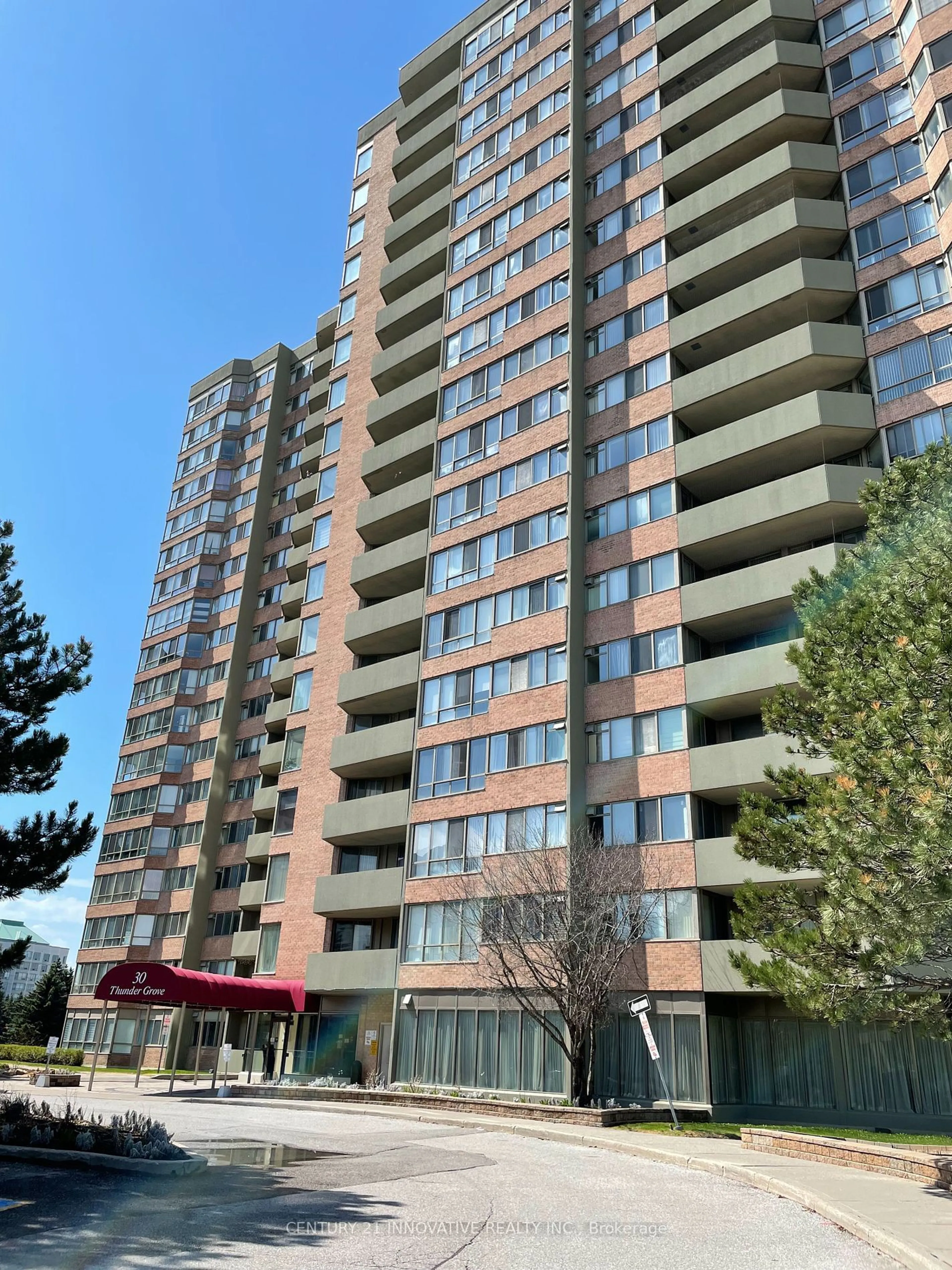 A pic from exterior of the house or condo for 30 Thunder Grve #614, Toronto Ontario M1V 4A3