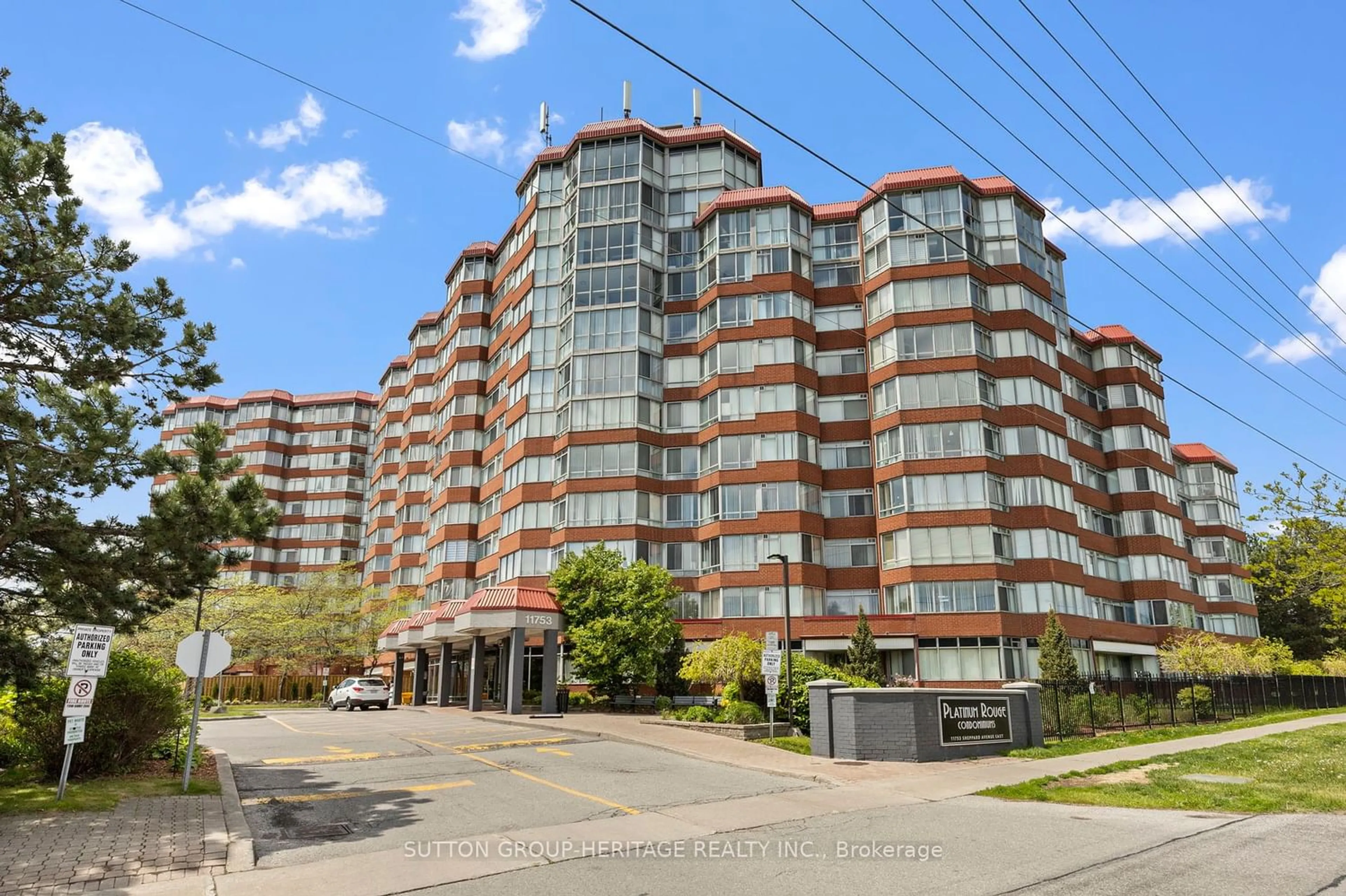A pic from exterior of the house or condo for 11753 Sheppard Ave #1111, Toronto Ontario M1B 5M3