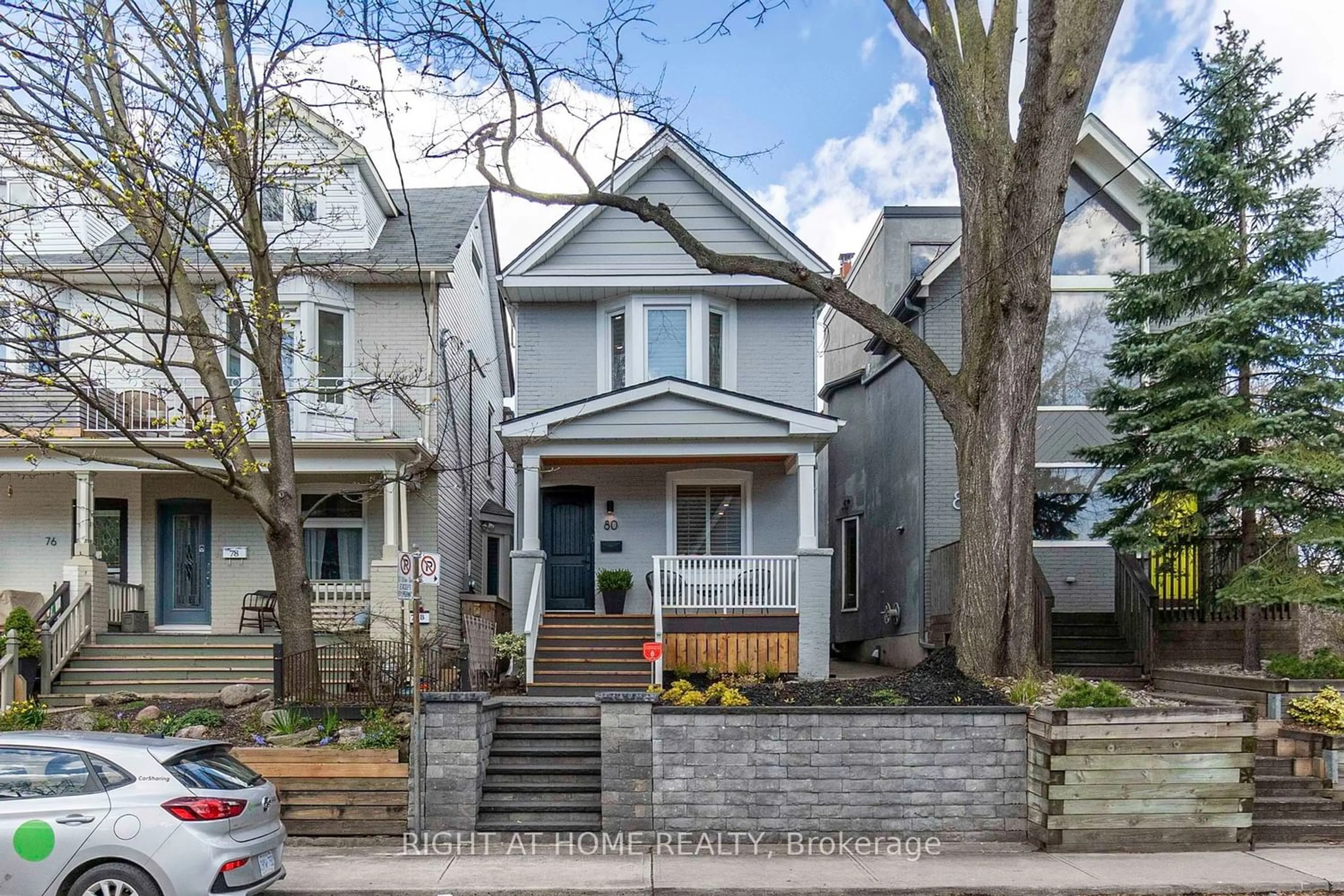 Frontside or backside of a home for 80 Dingwall Ave, Toronto Ontario M4J 1C3