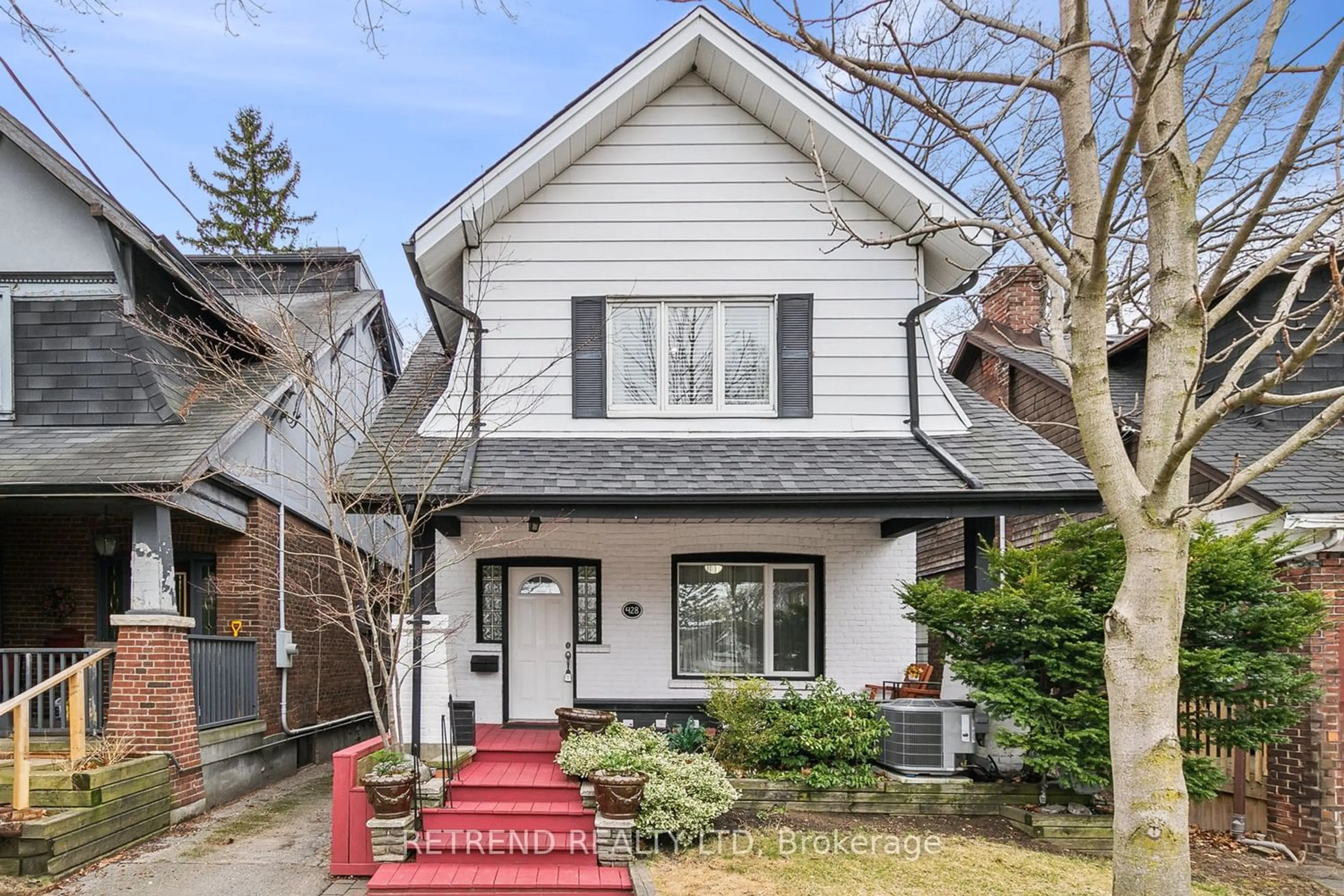 Frontside or backside of a home for 428 Victoria Park Ave, Toronto Ontario M4E 3T2