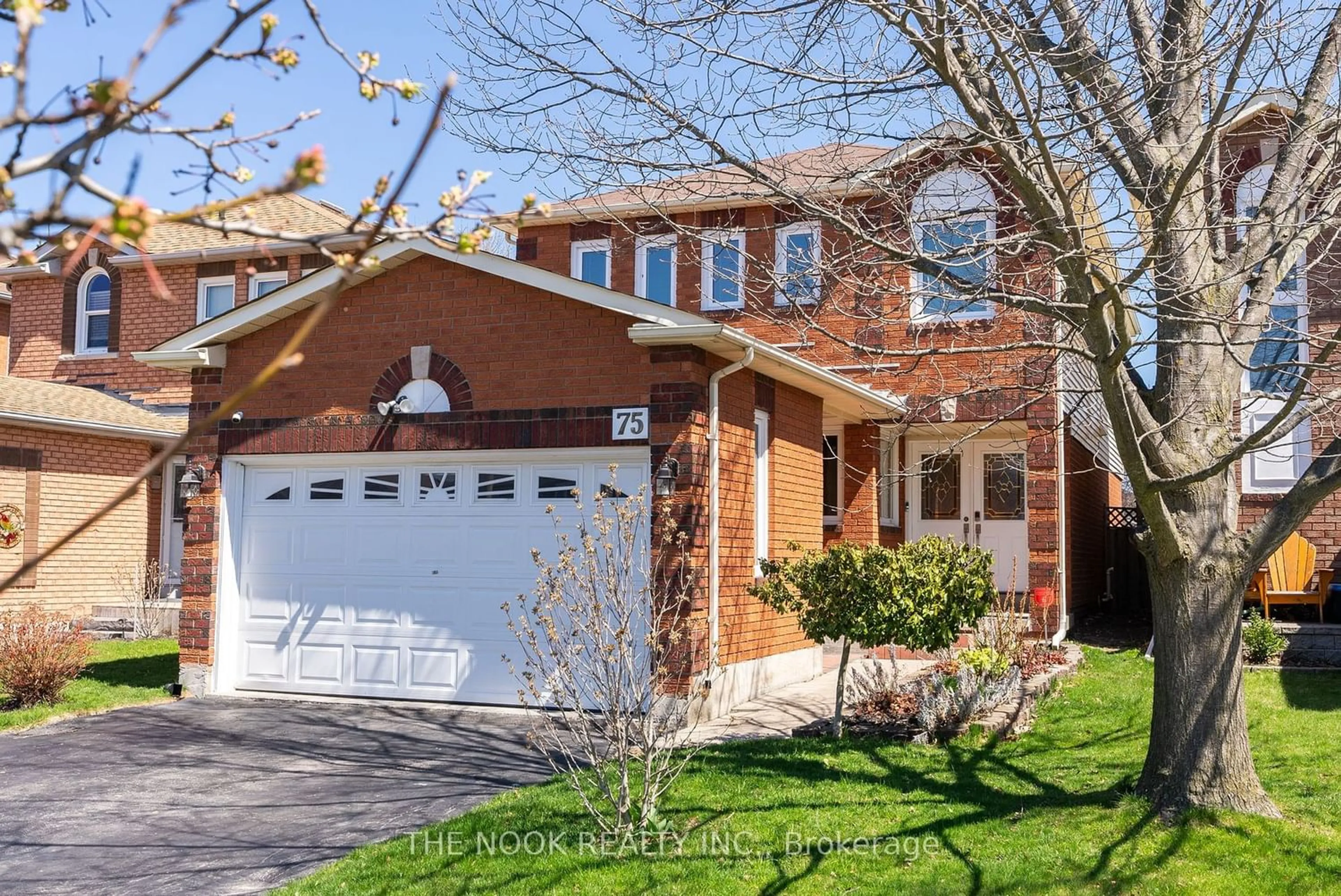 Home with brick exterior material for 75 Oke Rd, Clarington Ontario L1E 2V1