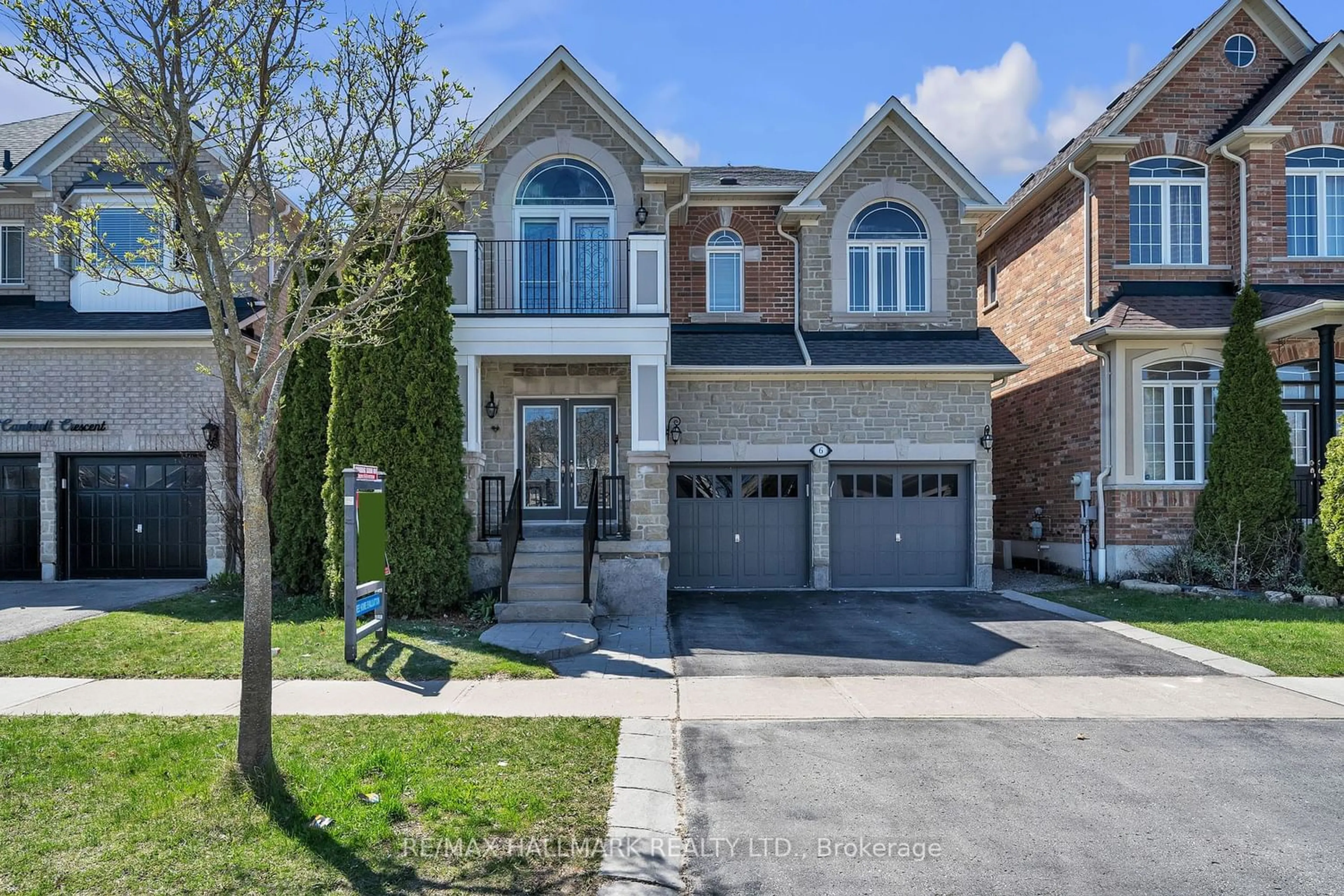 Home with brick exterior material for 6 Cantwell Cres, Ajax Ontario L1Z 2A4