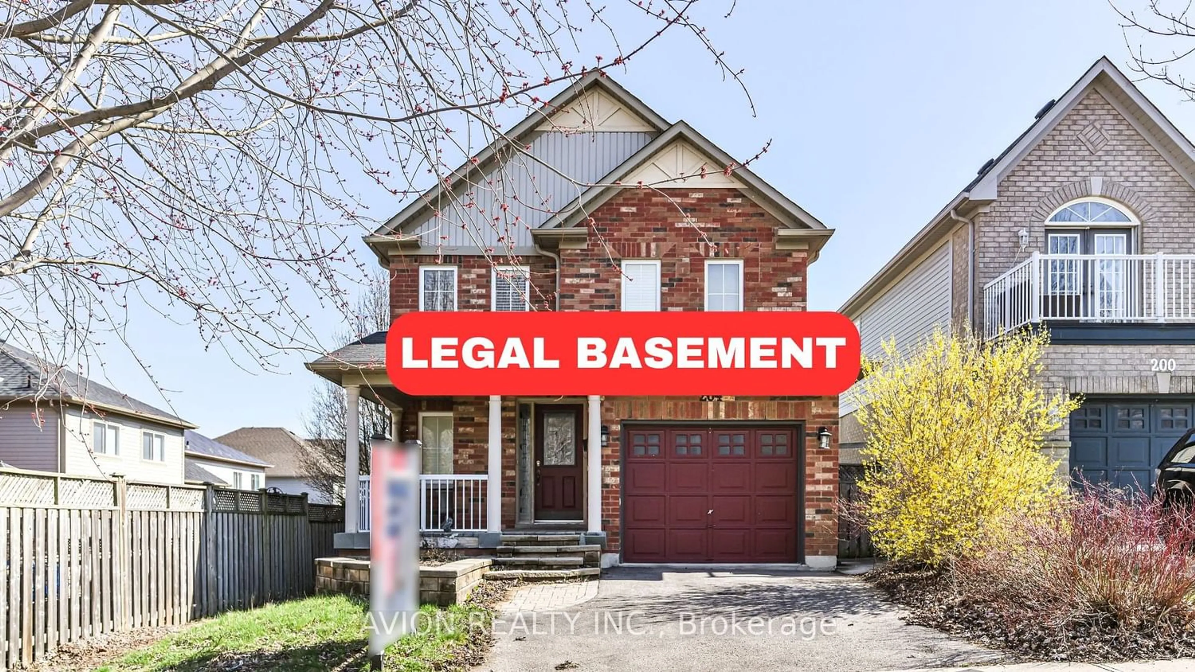 Frontside or backside of a home for 204 Bottrell St, Clarington Ontario L1C 5M9