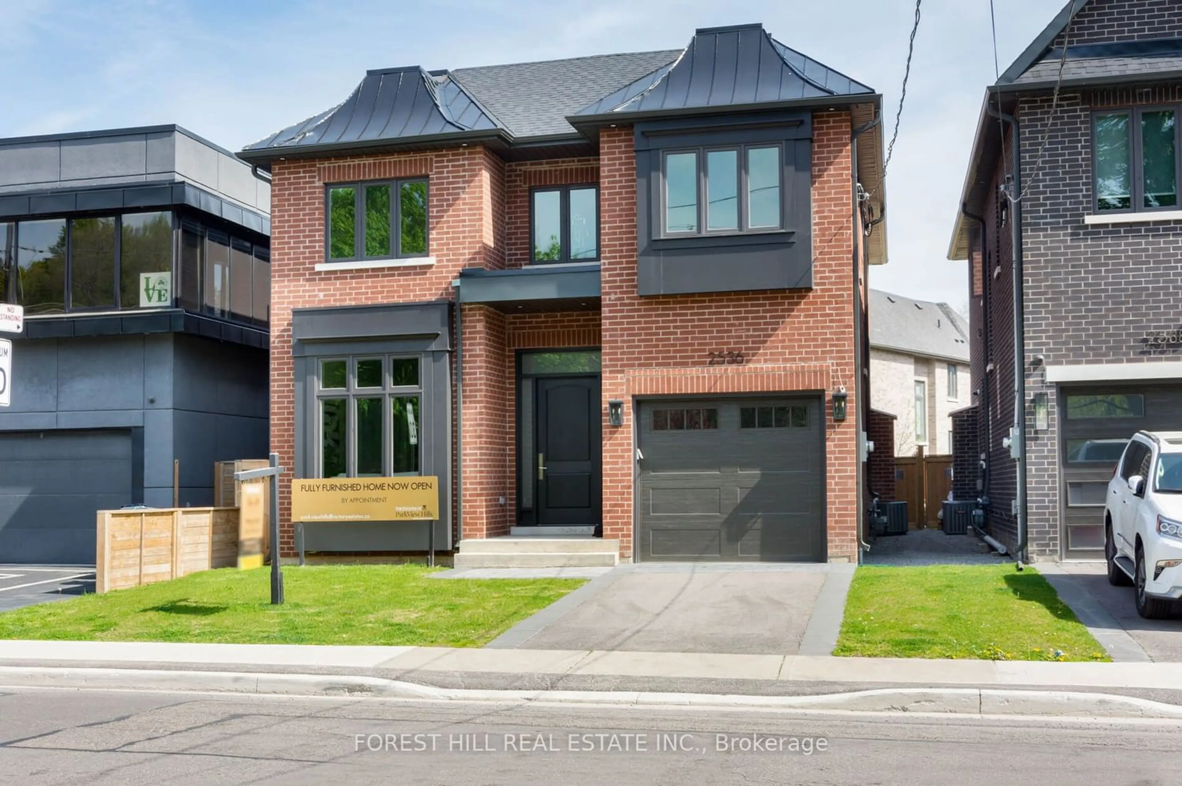 Home with brick exterior material for 2536 St Clair Ave, Toronto Ontario M4B 1M1