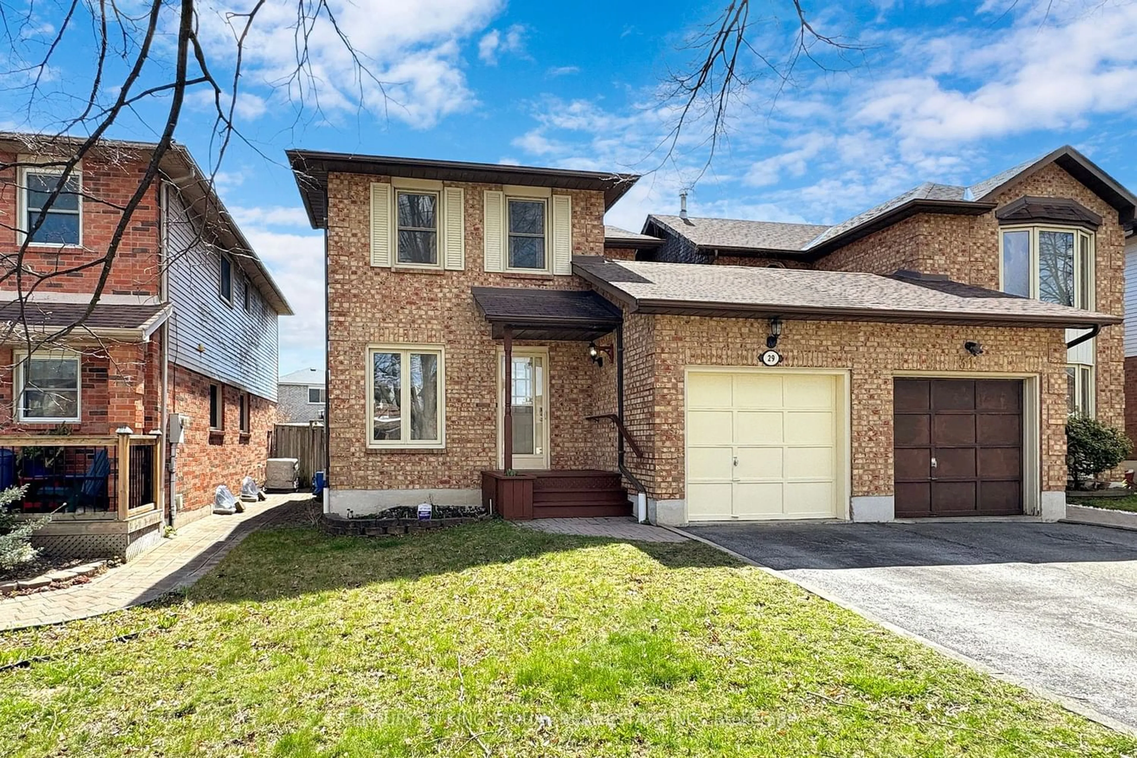 Home with brick exterior material for 29 Hewitt Cres, Ajax Ontario L1S 7A5