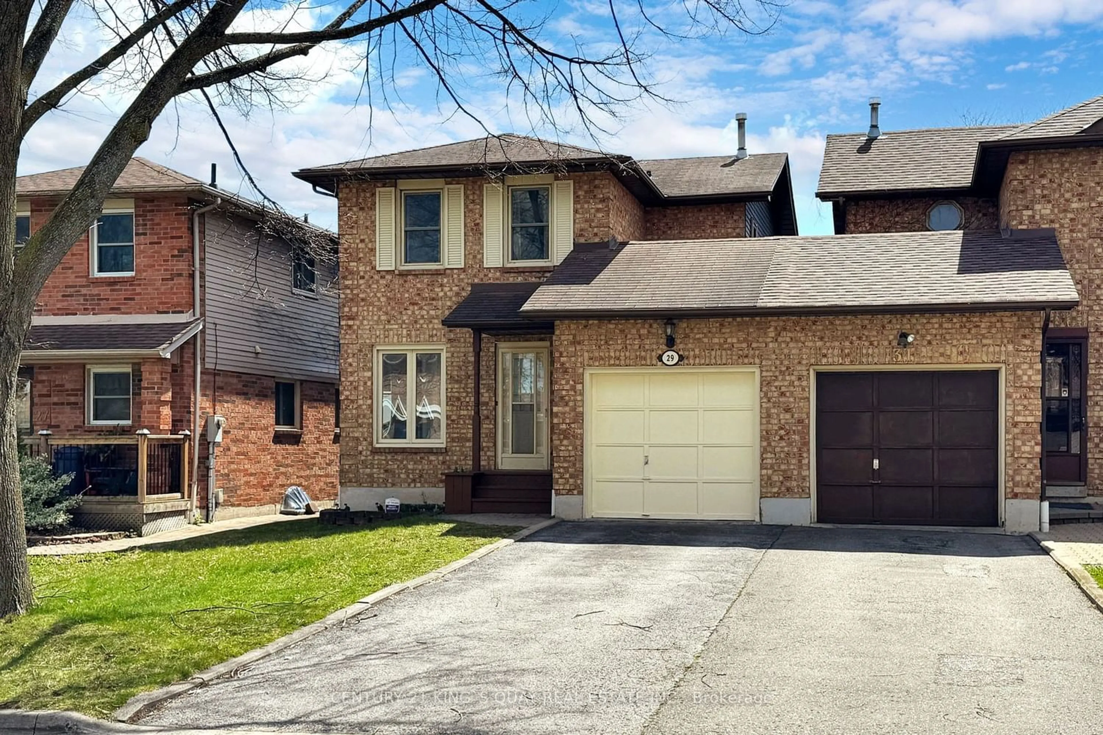 Home with brick exterior material for 29 Hewitt Cres, Ajax Ontario L1S 7A5