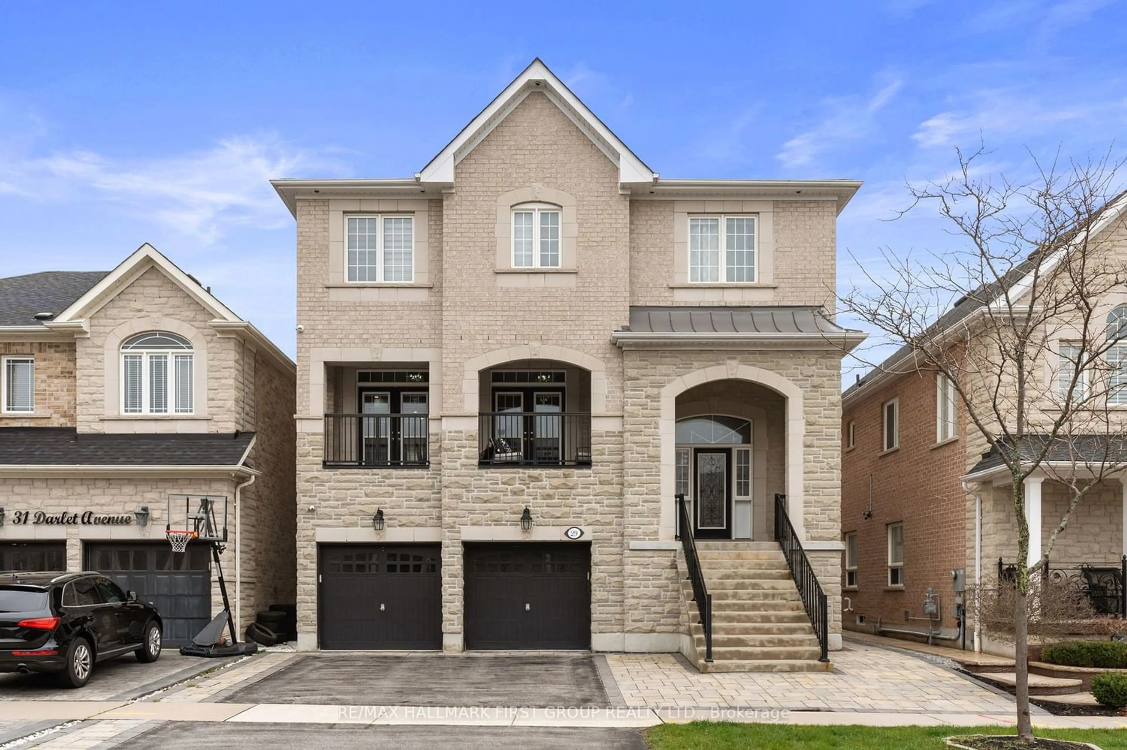 Home with brick exterior material for 29 Darlet Ave, Ajax Ontario L1Z 0G4