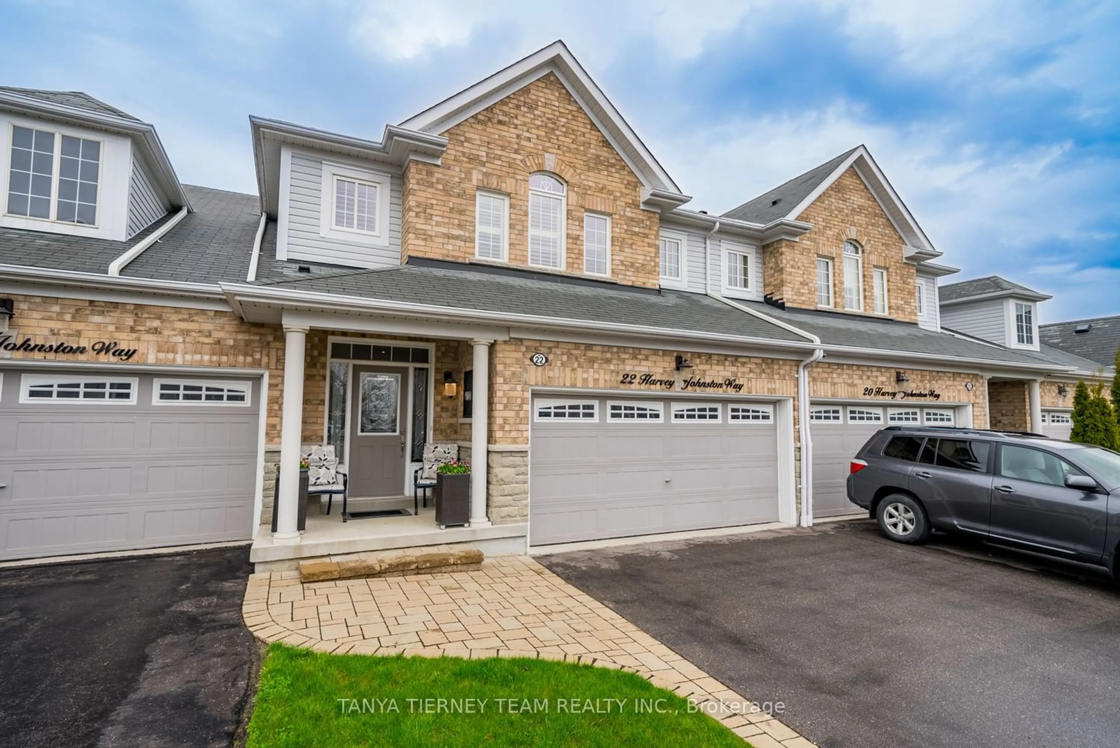 A pic from exterior of the house or condo for 22 Harvey Johnston Way, Whitby Ontario L1M 0J7