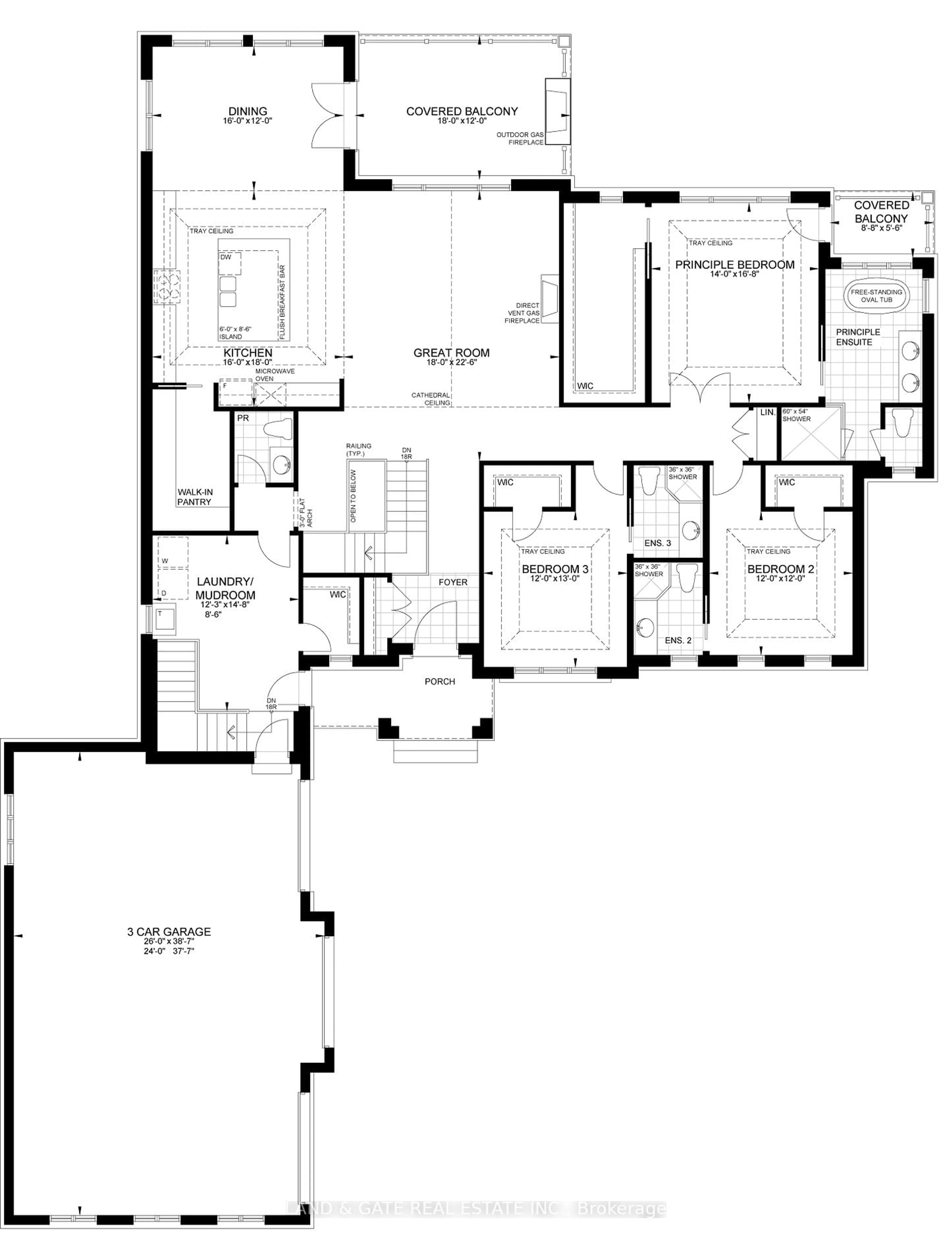 Floor plan for 32 Ormiston St, Clarington Ontario L0B 1J0
