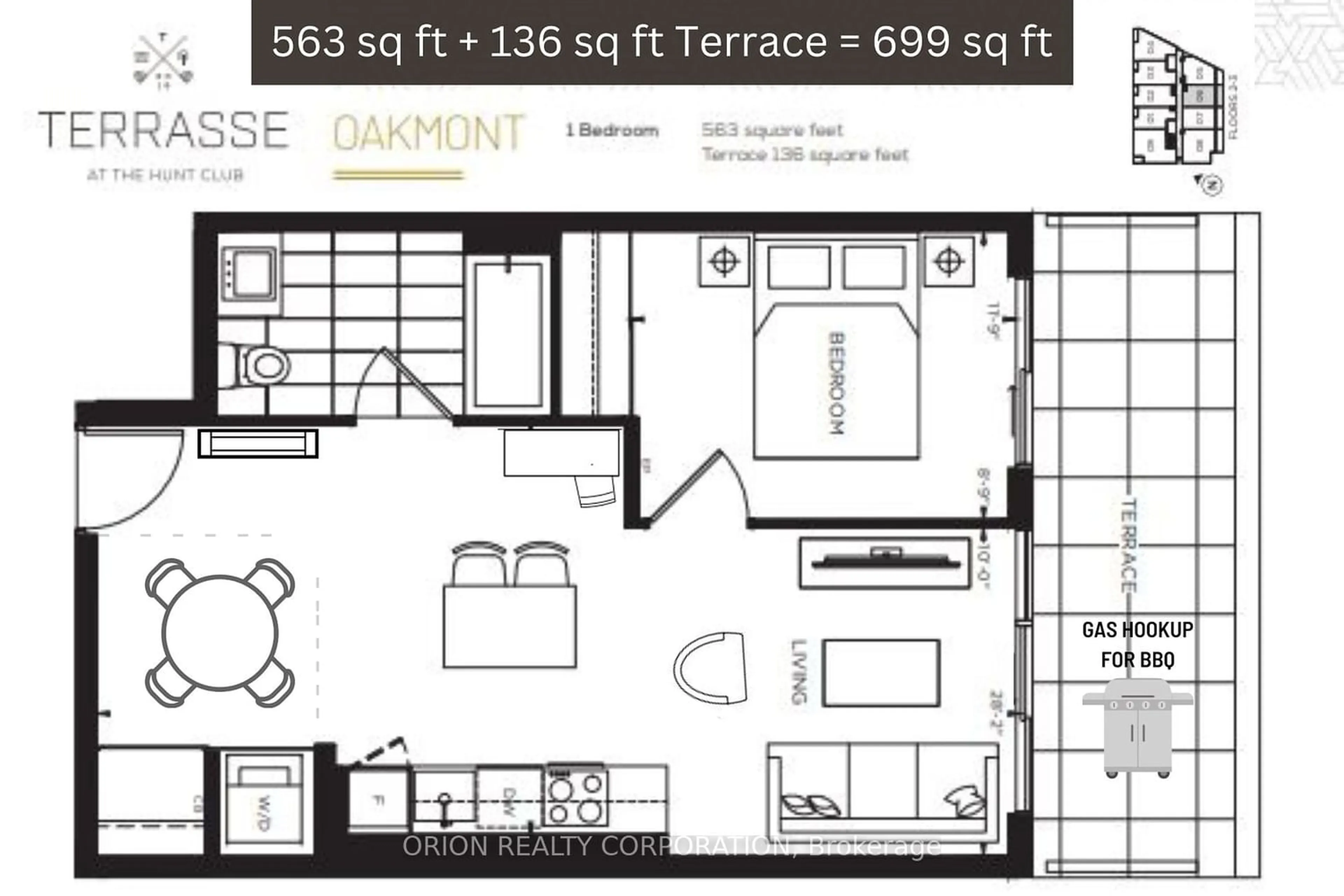 Floor plan for 1316 Kingston Rd #206, Toronto Ontario M1N 1P6