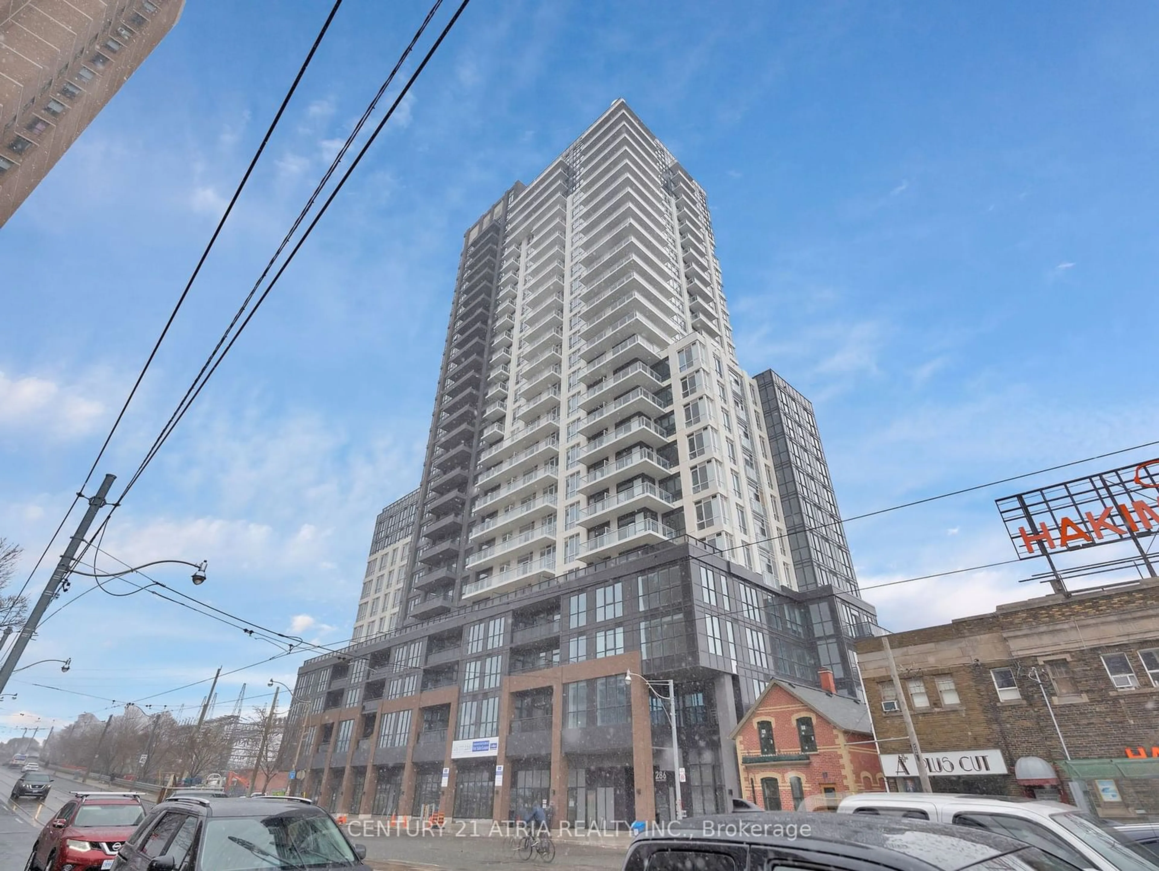 A pic from exterior of the house or condo for 286 Main St #605, Toronto Ontario M4C 4X4