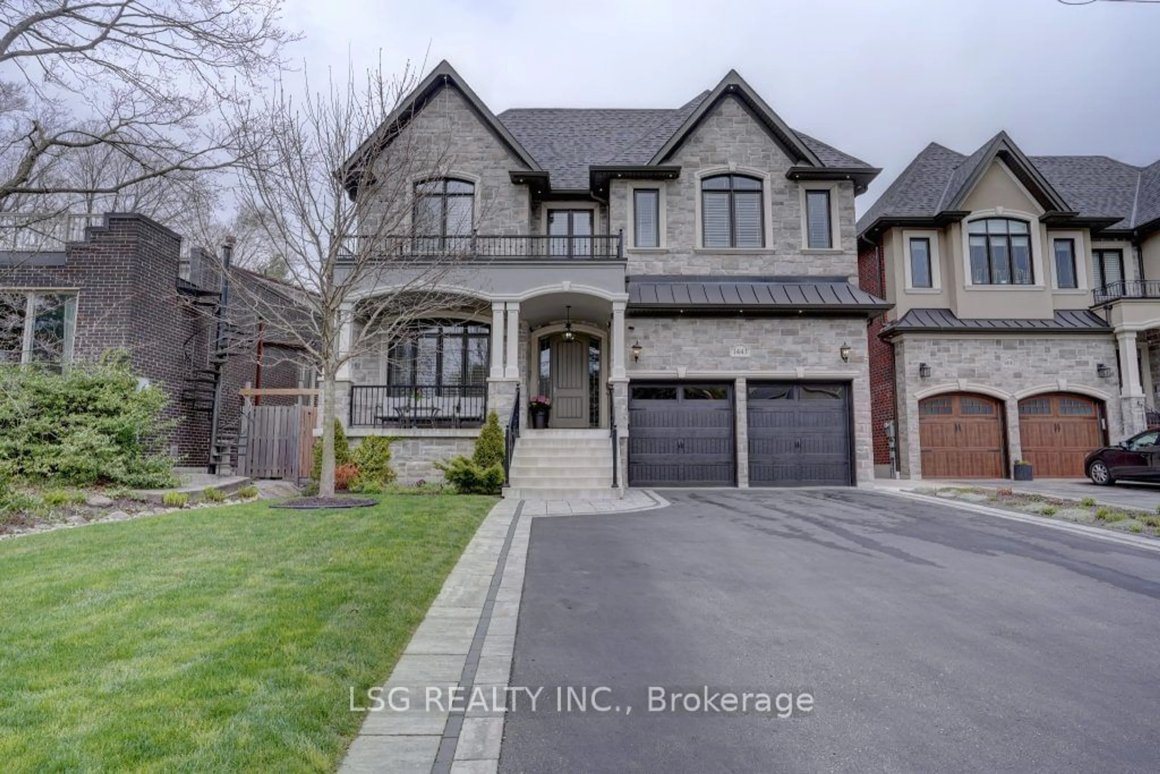 Home with brick exterior material for 1443 Highbush Tr, Pickering Ontario L1V 1N6