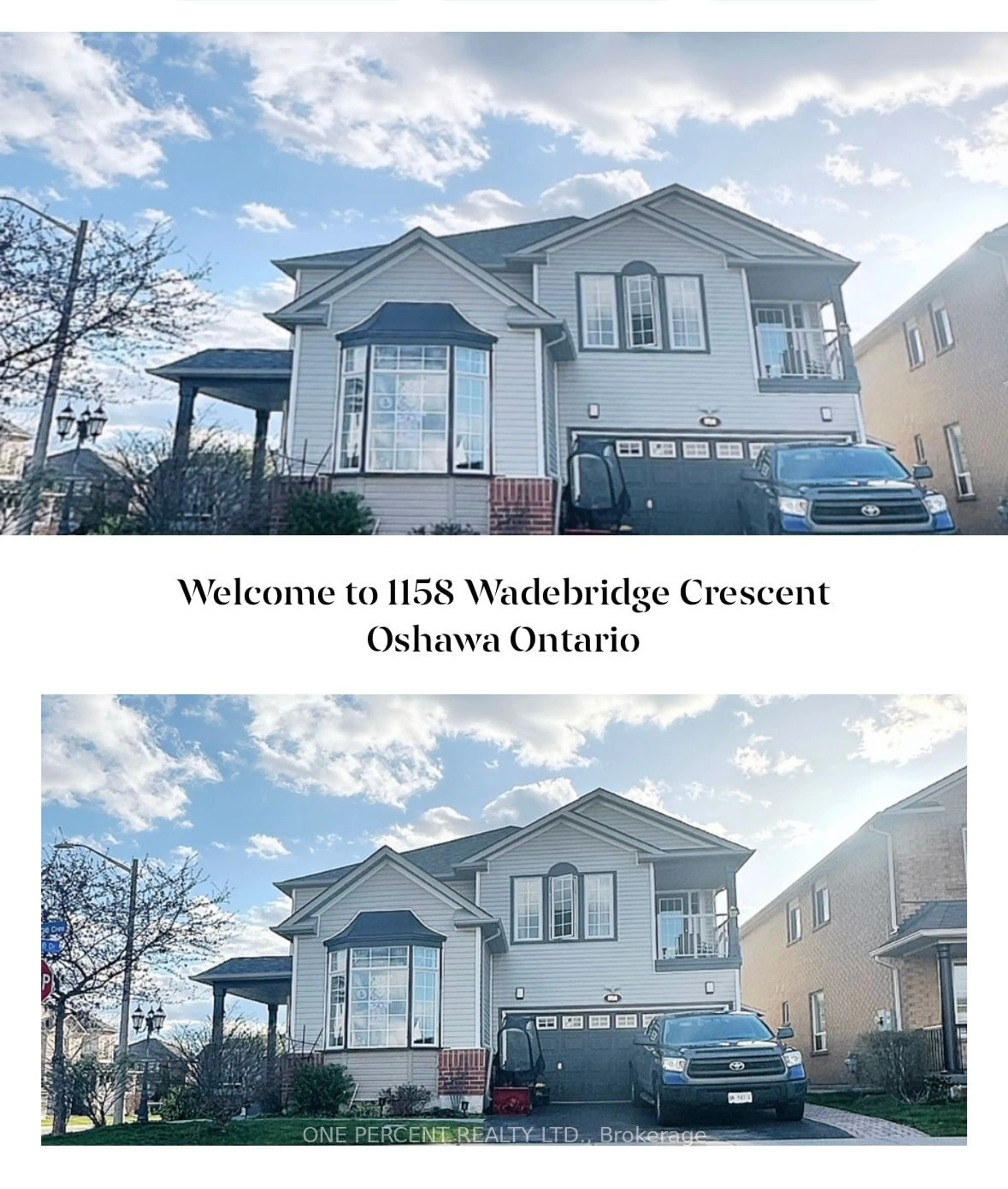 Frontside or backside of a home for 1158 Wadebridge Cres, Oshawa Ontario L1K 2V7