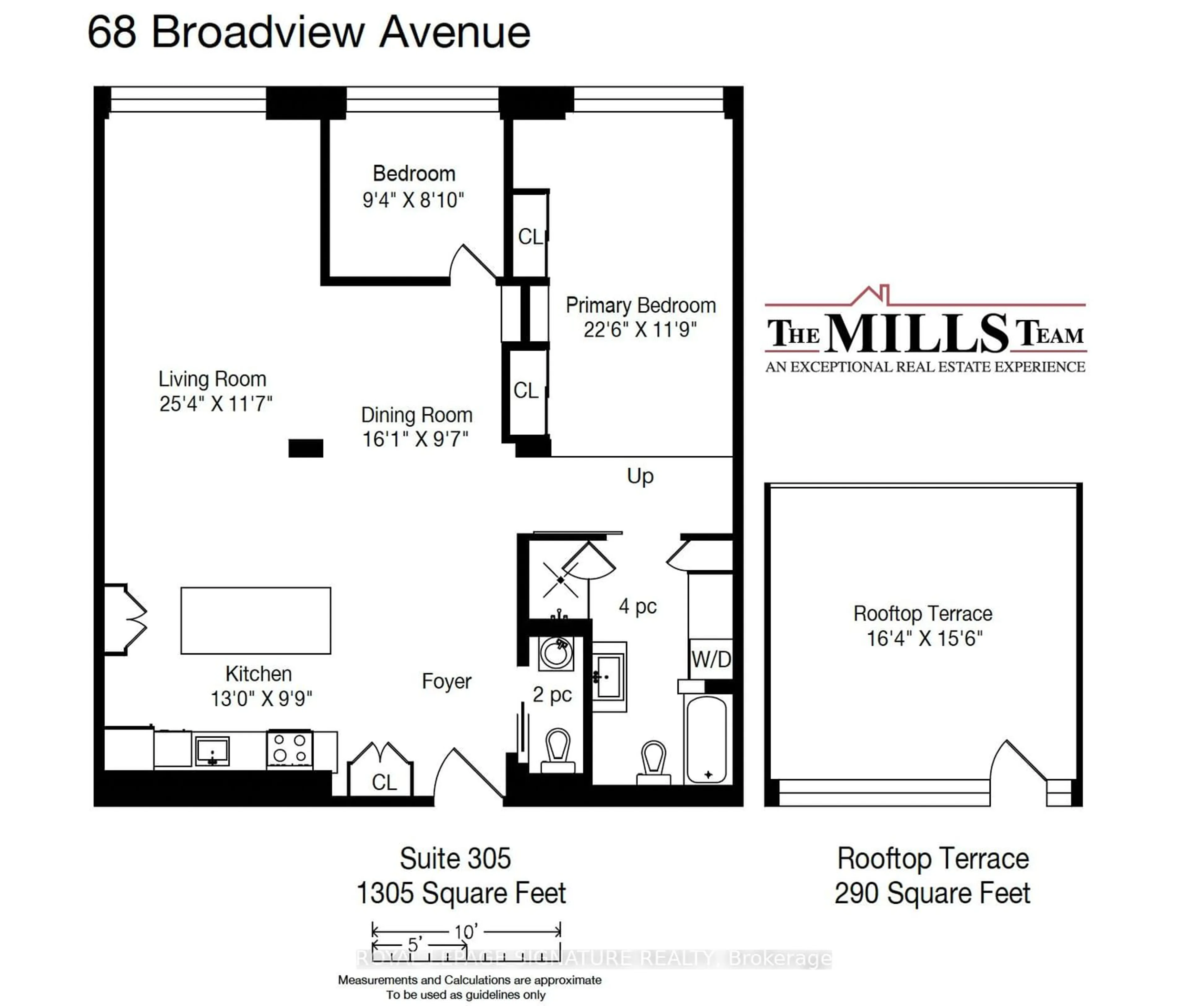 Floor plan for 68 Broadview Ave #305, Toronto Ontario M4M 2E6