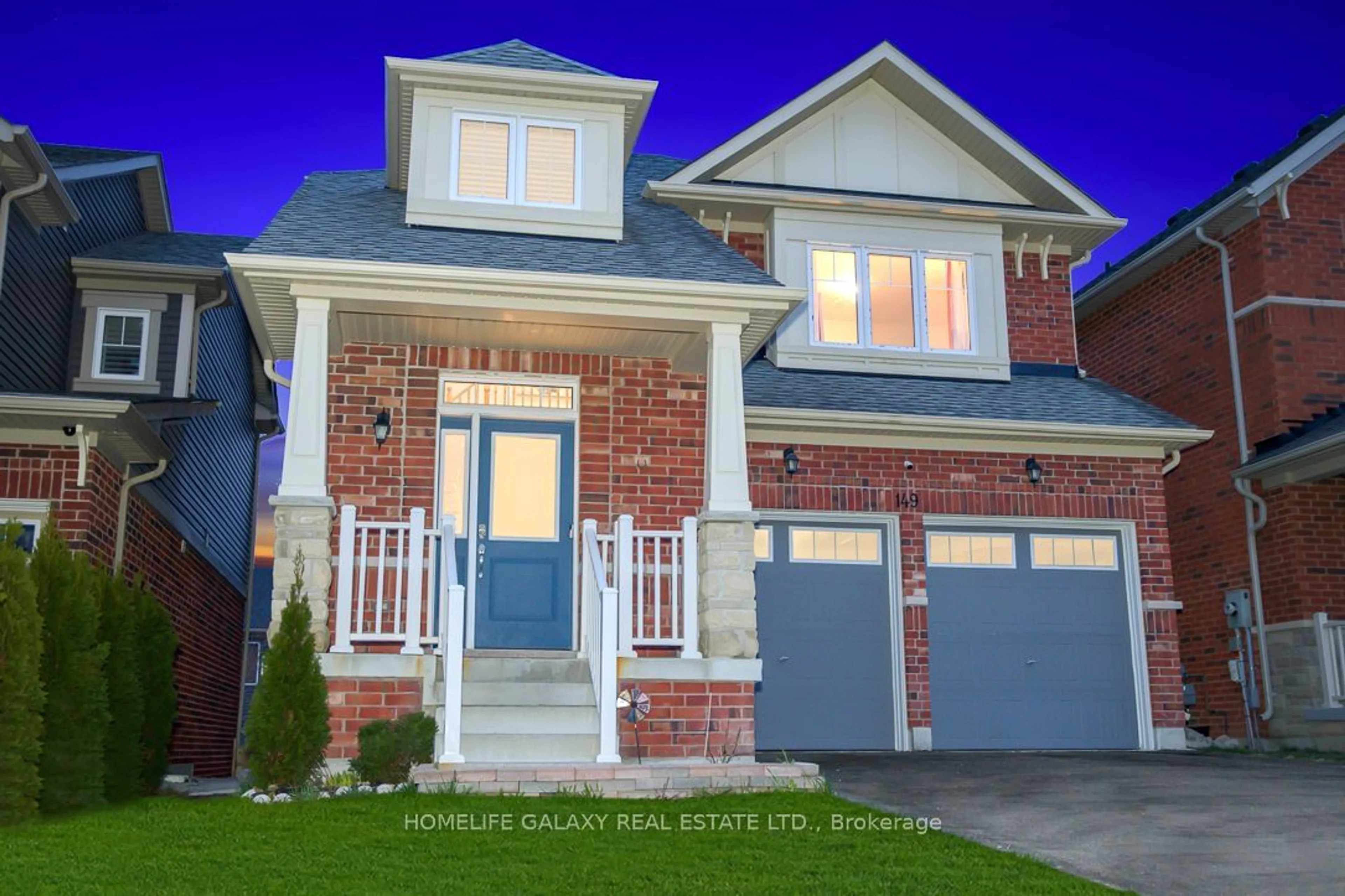 Home with brick exterior material for 149 Sharavogue Ave, Oshawa Ontario L1L 0E1