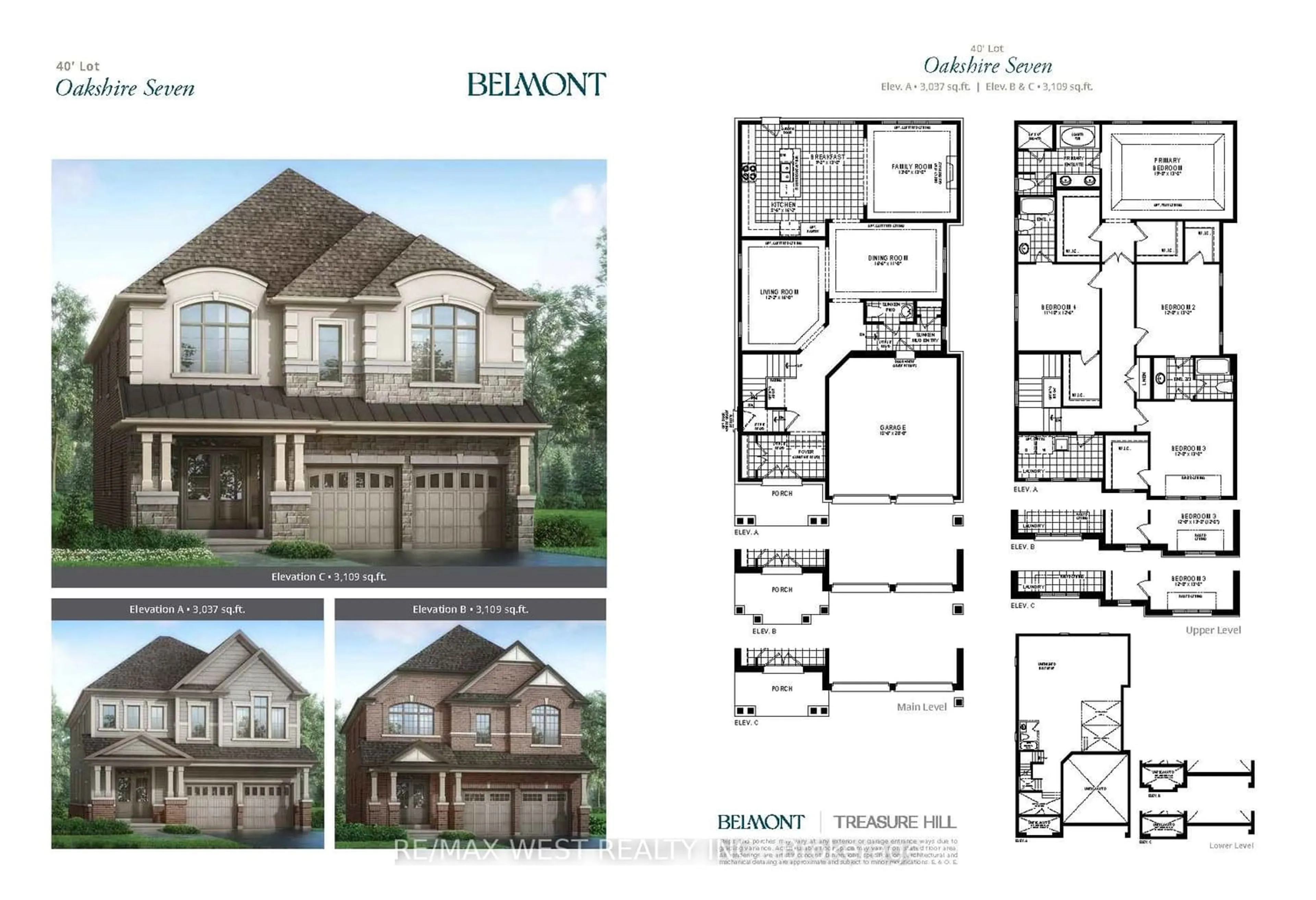 Floor plan for 1 Ed Ewert Ave, Clarington Ontario L1B 1G9