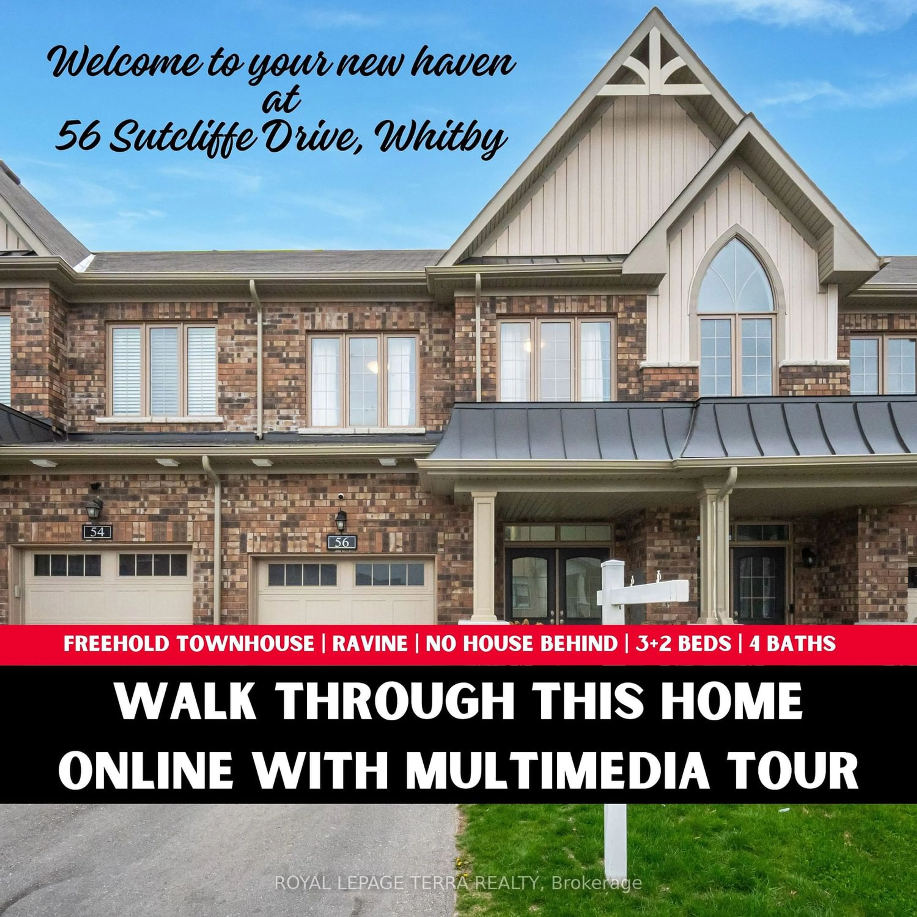 Indoor entryway for 56 Sutcliffe Dr, Whitby Ontario L1R 0R1